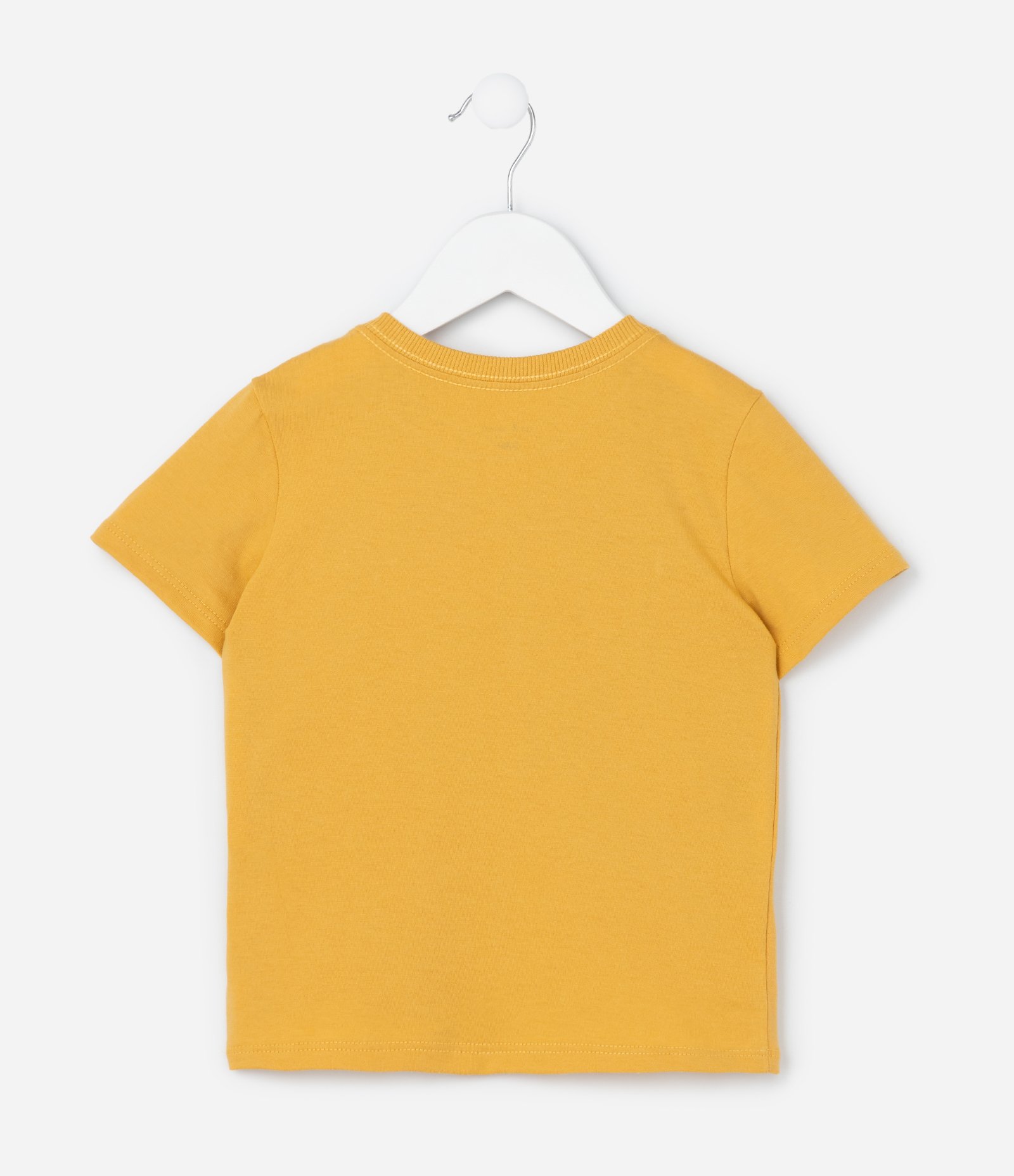 Conjunto Infantil com Estamoa Motocicleta - Tam 1 a 6 Anos Amarelo 4