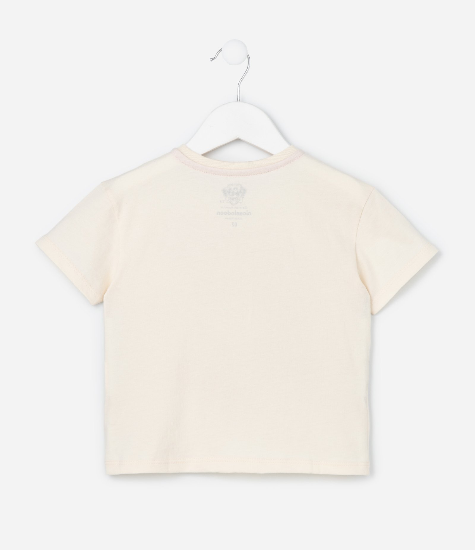 Conjunto Infantil com Estampa Skye Patrulha Canina - Tam 1 a 6 anos Off White/Rosa 3