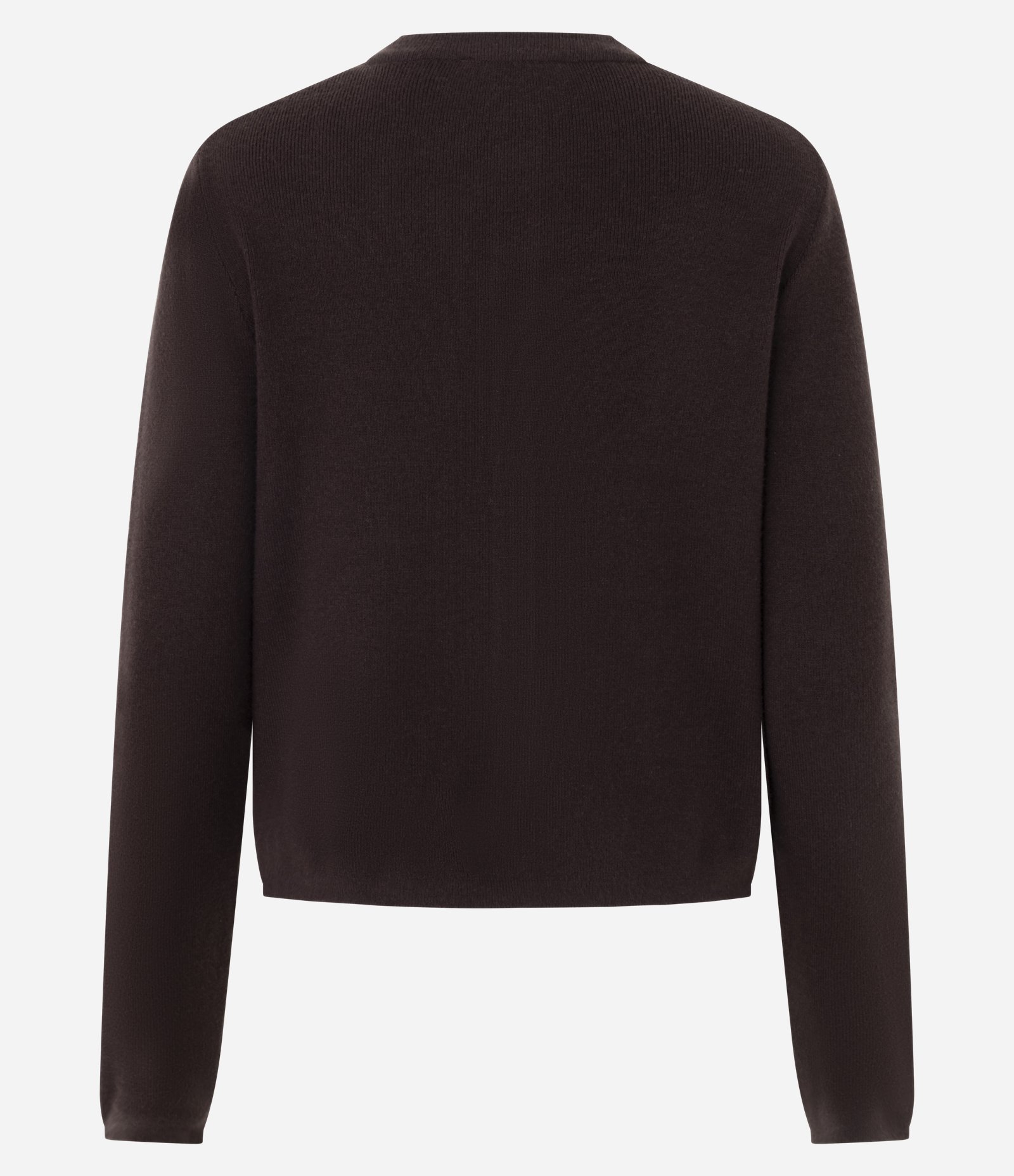 Cardigan em Tricô com Bolsos Frontais Marrom 7