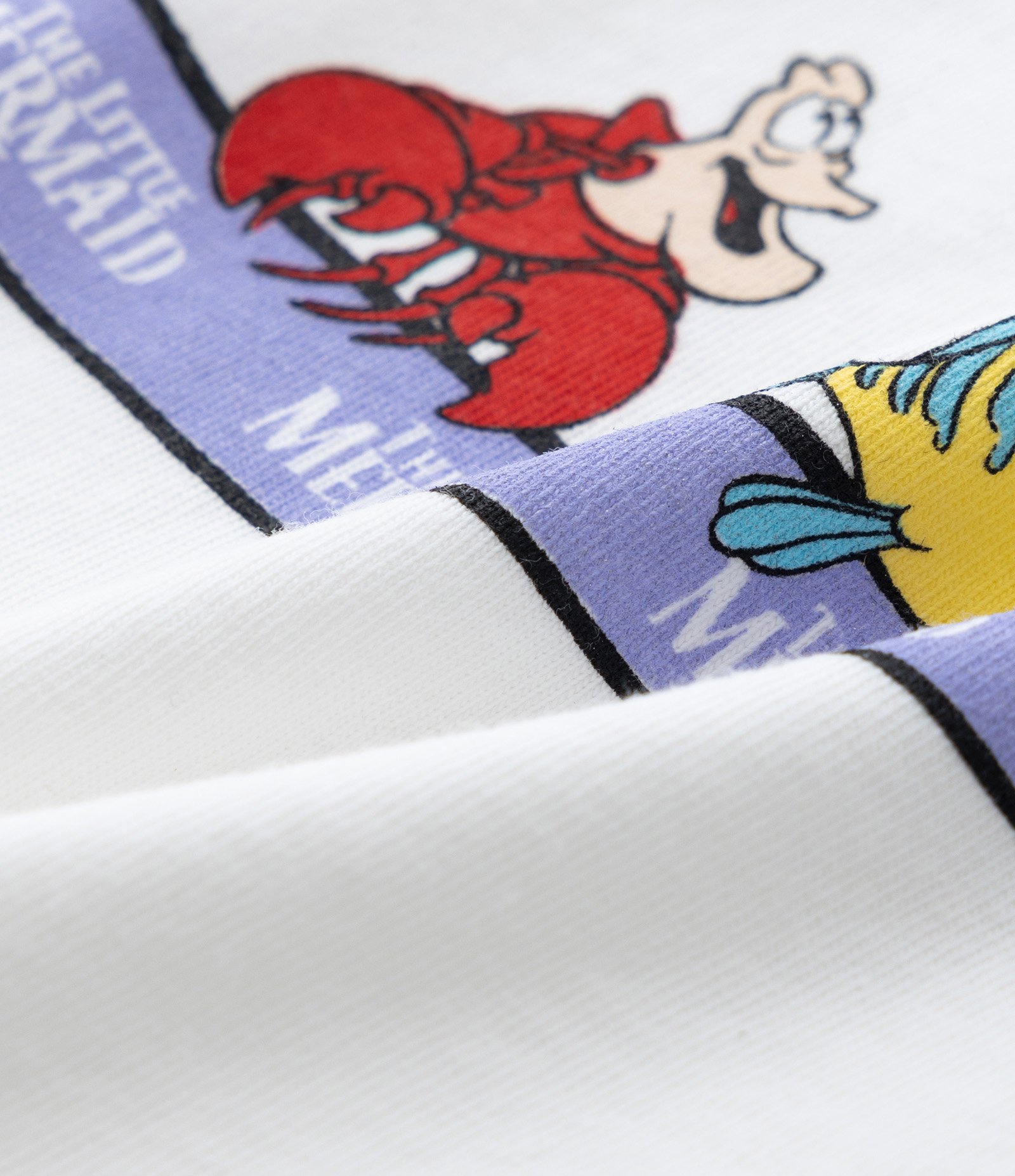 Camiseta Infantil Slim com Bolsa Aplicada Ariel - Tam 1 - 6 Anos Branco 3
