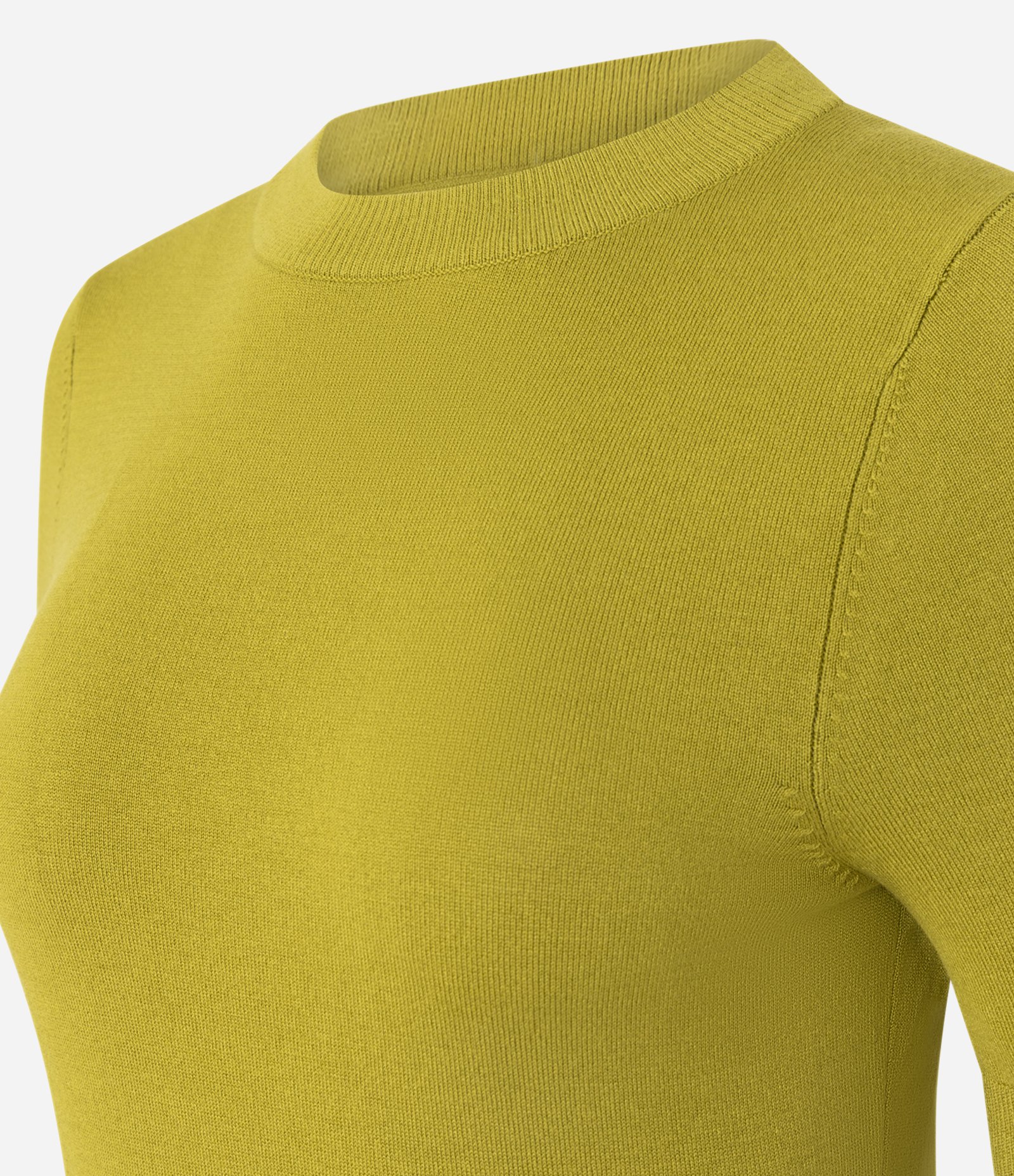 Blusa em Tricô com Manga Curta Verde 6