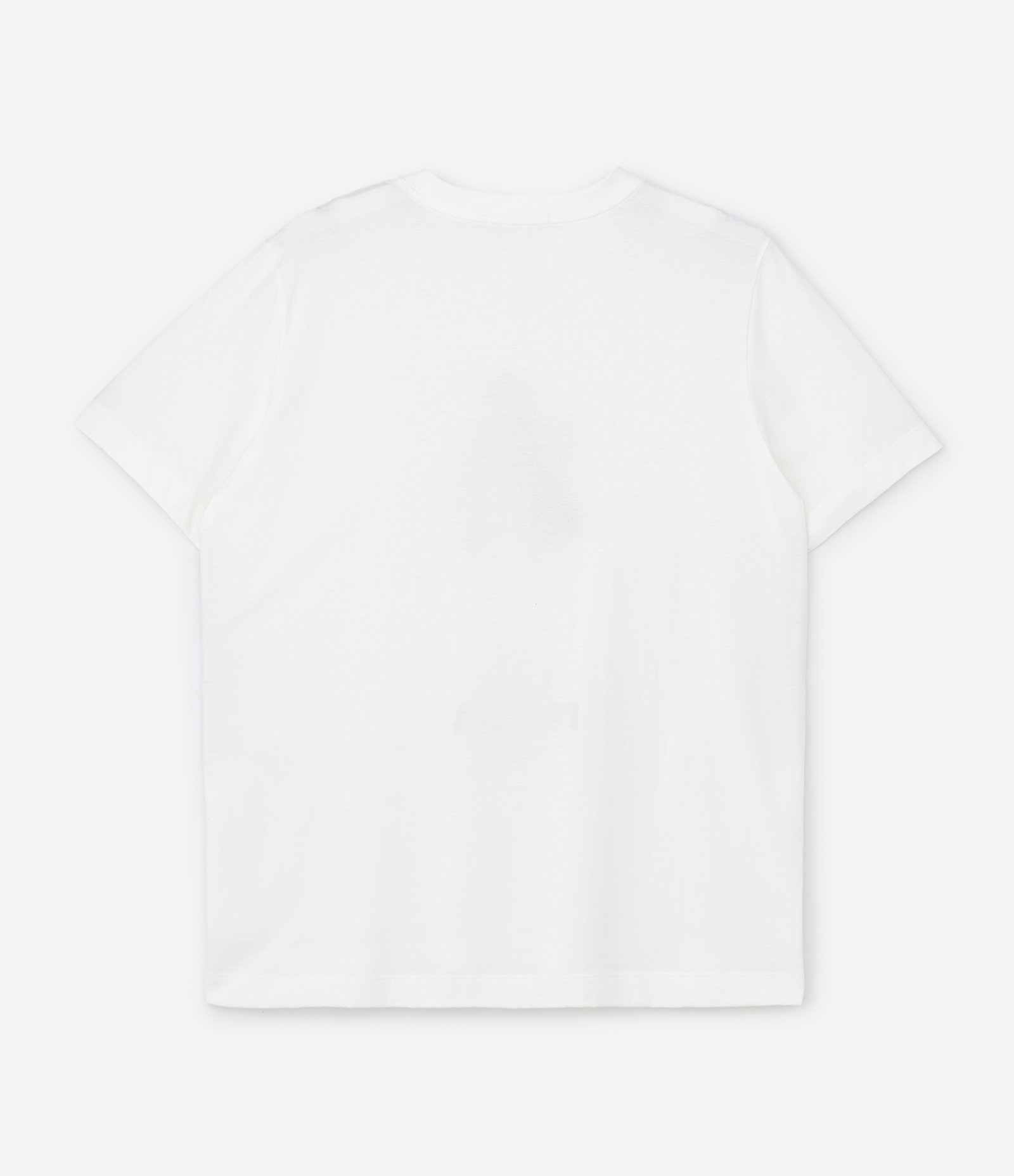 Camiseta Alongada em Algodão com Estampa Praiana e Detalhe Bordado Curve & Plus Size Branco 5