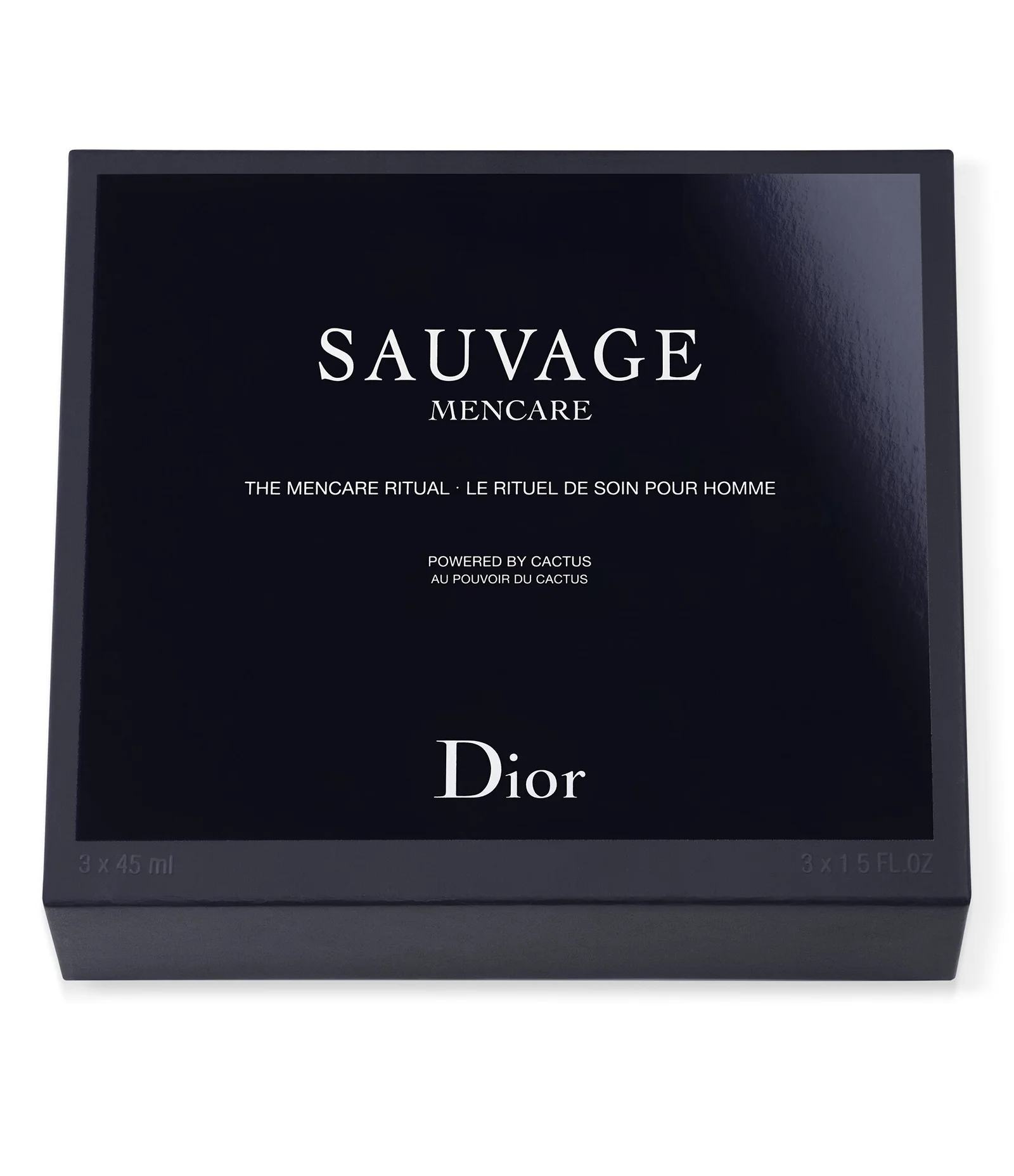 Sauvage Skincare Ritual Set Cleanser + Lotion + Serum  KIT 2