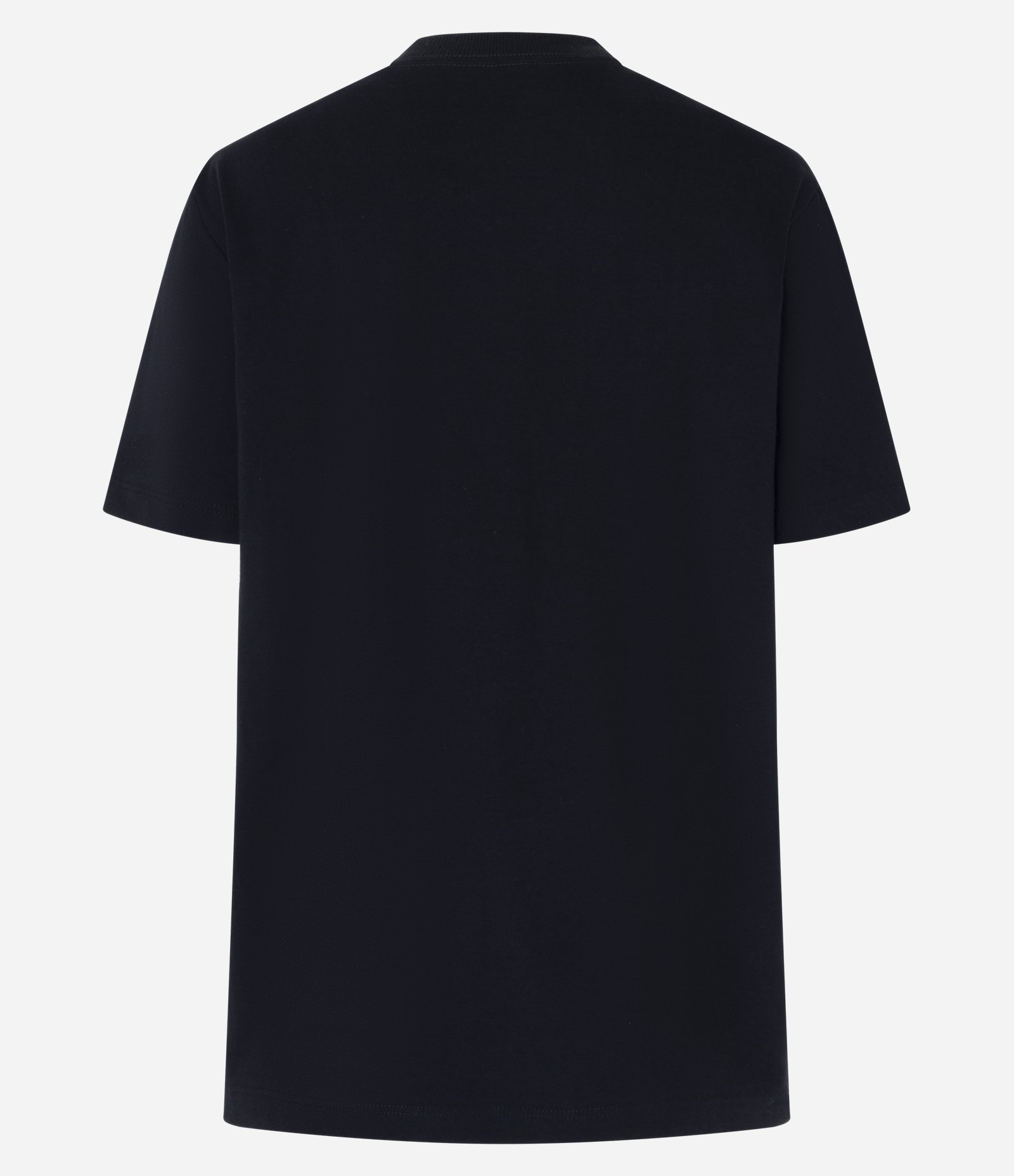 Camiseta em Algodão com Estampa e Lettering Jennie Ruby Preto 5