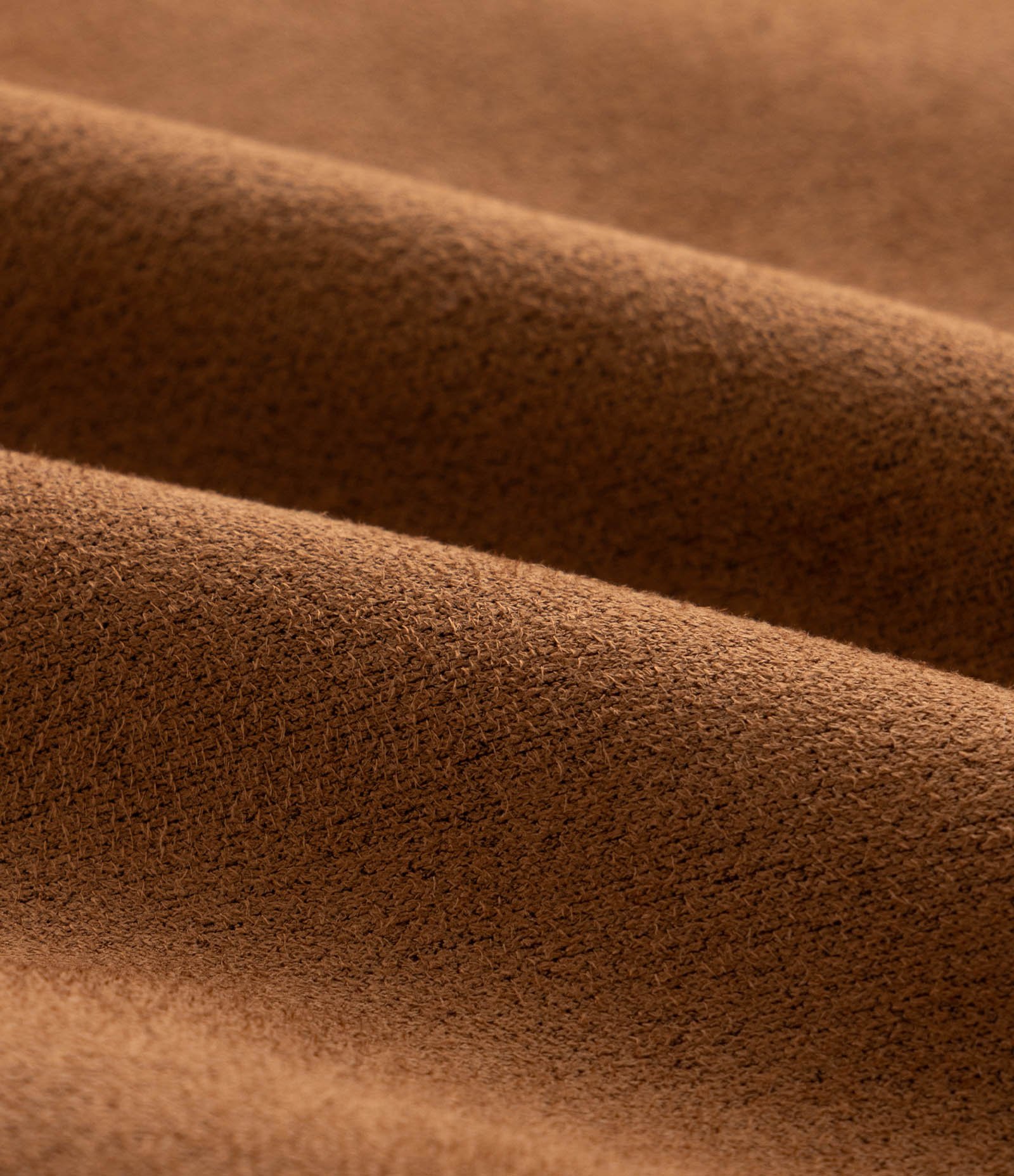 Jaqueta com Detalhes em Recorte e Barra com Elástico Marrom Médio 8