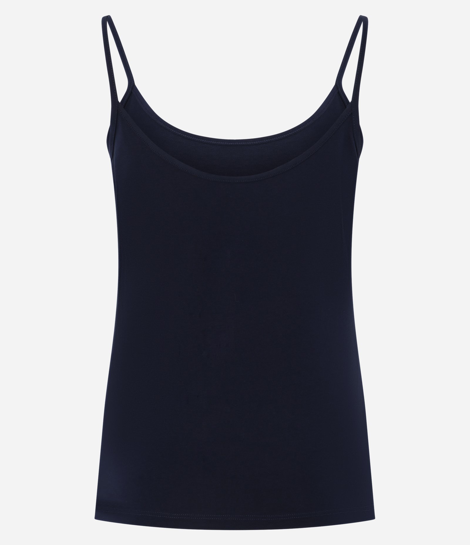 Blusa Básica de Alcinha em Algodão Peruano Navy Blazer 2