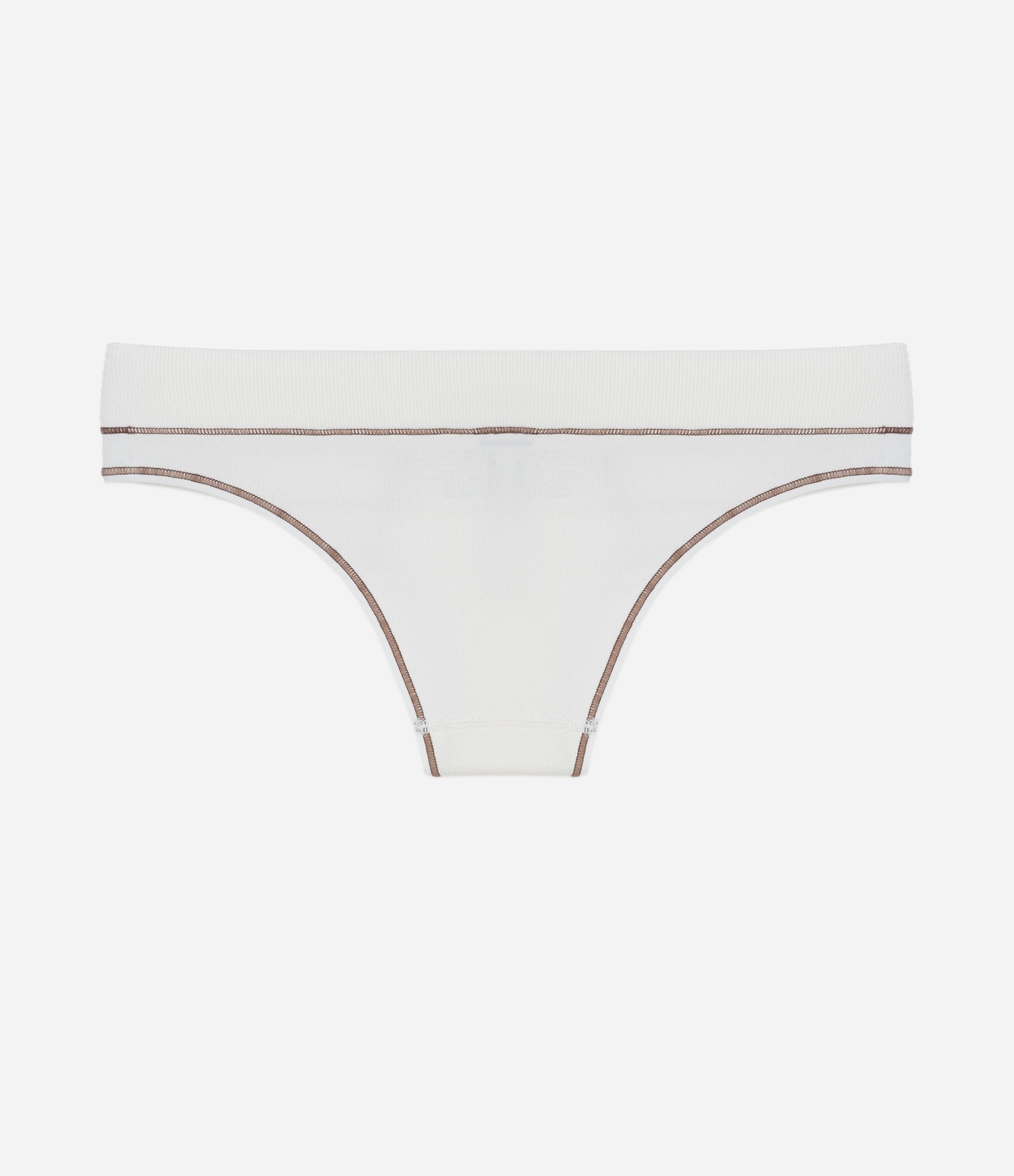 Calcinha Biquini Seamless Texturizado com Ponto Overlock Snow White 2