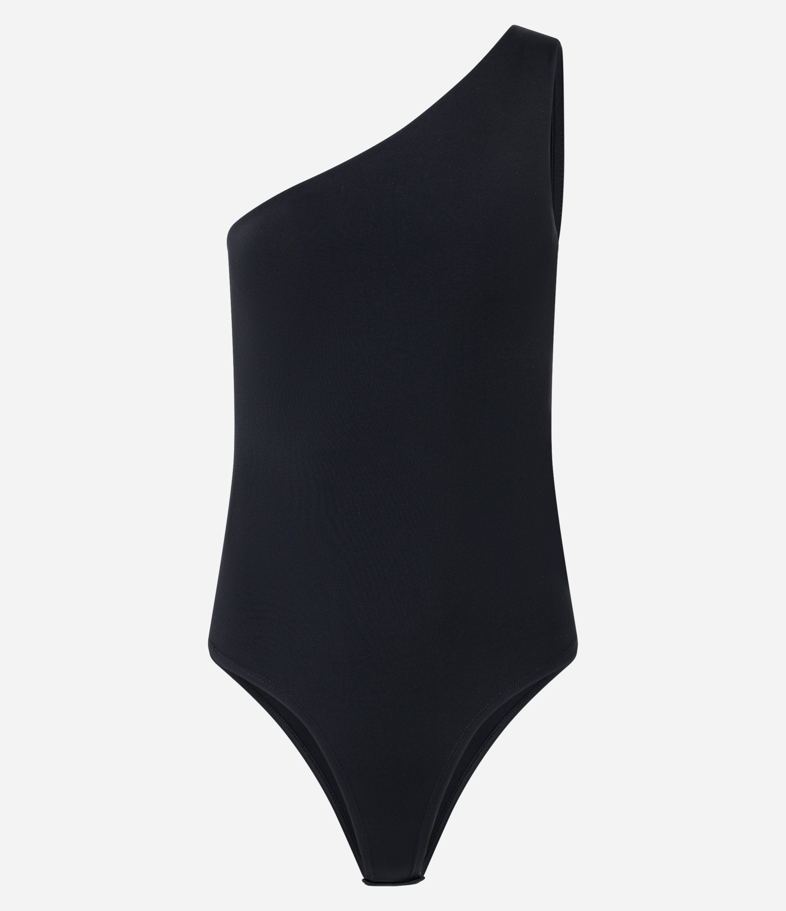 Body Ombro Único em Microfibra Preto 4