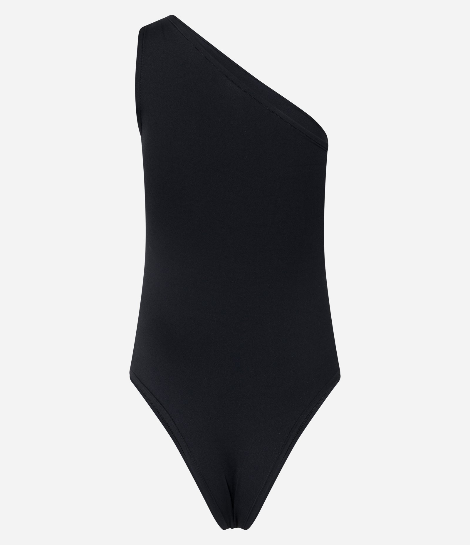 Body Ombro Único em Microfibra Preto 5