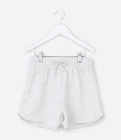 Short Infantil Runner em Moletinho sem Felpa com Amarração Tam - 5 a 14 Anos