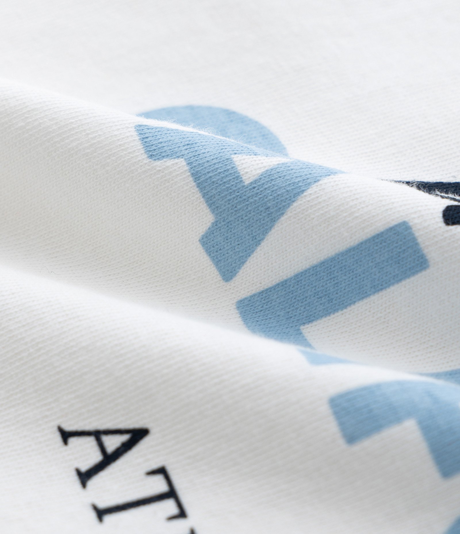 Kit 02 Blusas Infantis em Algodão com Estampa Lettering 1996 - Tam 5 a 14 Anos Azul/Branco 3