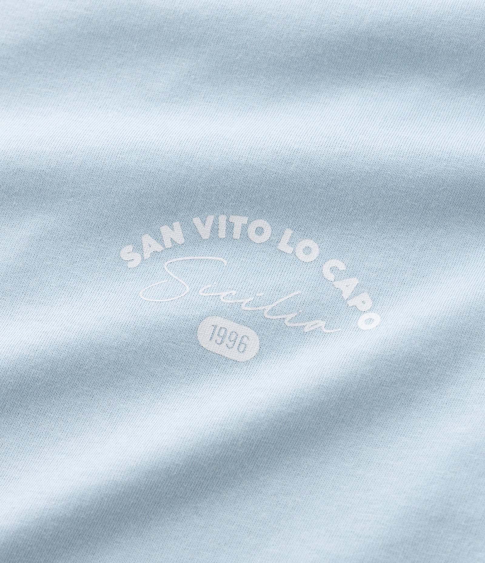 Kit 02 Blusas Infantis em Algodão com Estampa Lettering 1996 - Tam 5 a 14 Anos Azul/Branco 5