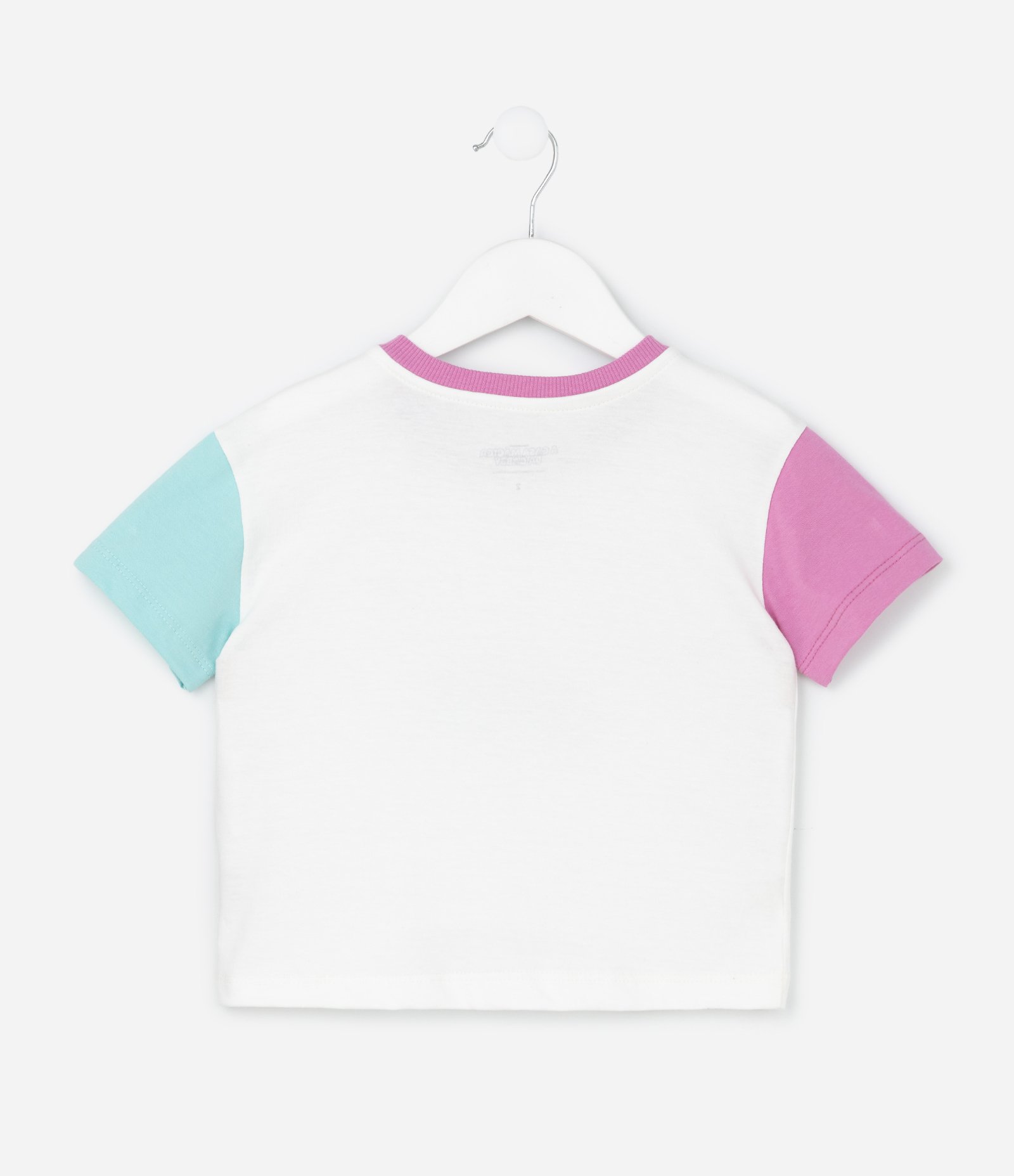 Camiseta Regular Infantil com Estampa A Casa Mágica da Gabby - Tam 1 a 6 Anos Branco 3