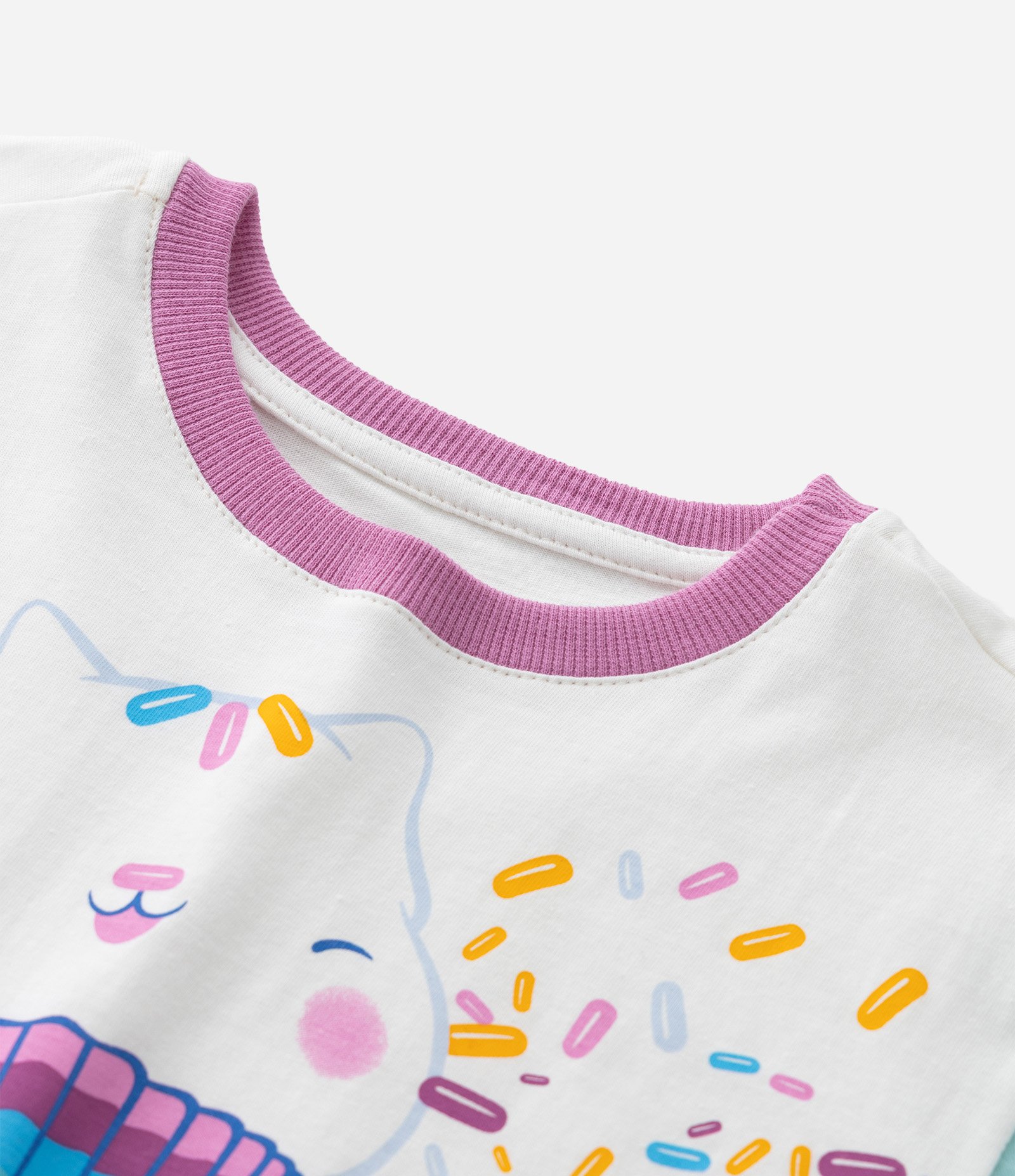 Camiseta Regular Infantil com Estampa A Casa Mágica da Gabby - Tam 1 a 6 Anos Branco 5