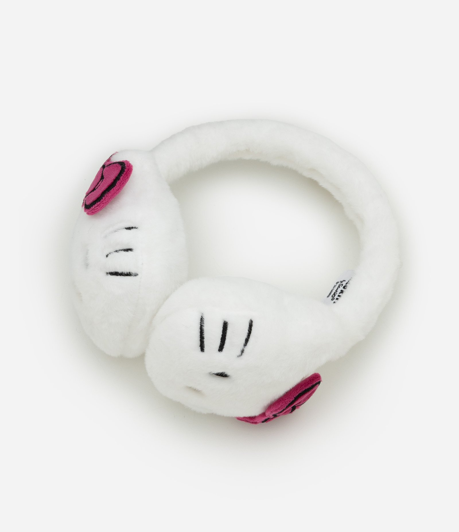 Protetor de Orelhas Infantil em Pelúcia com Hello Kitty 3D – Tam U Branco 2