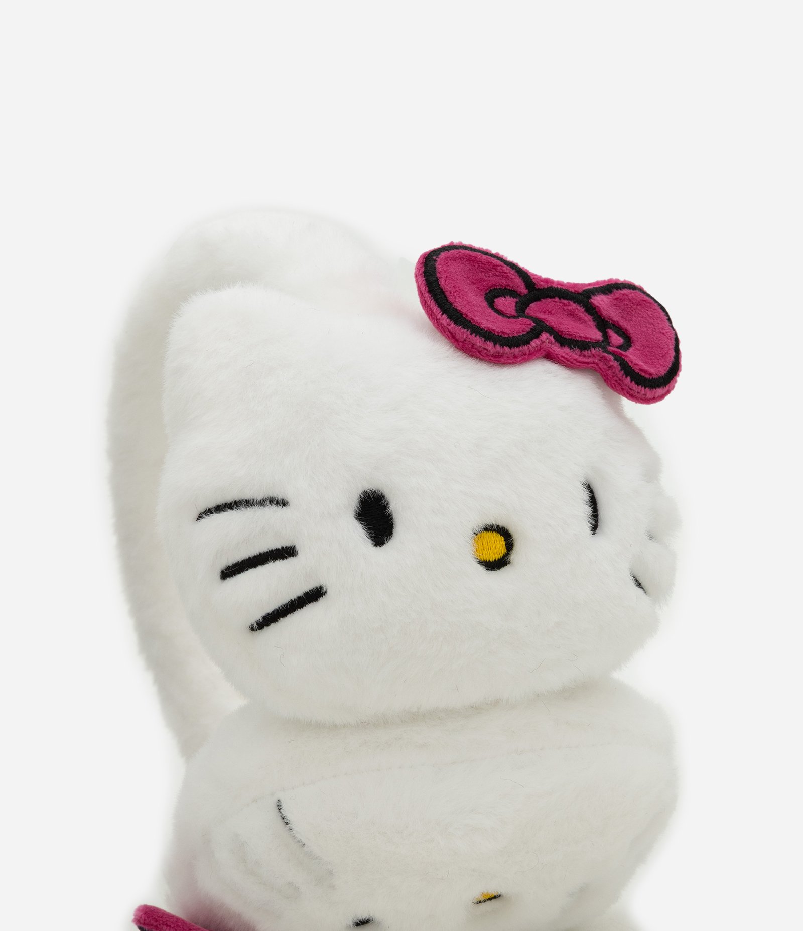 Protetor de Orelhas Infantil em Pelúcia com Hello Kitty 3D – Tam U Branco 3