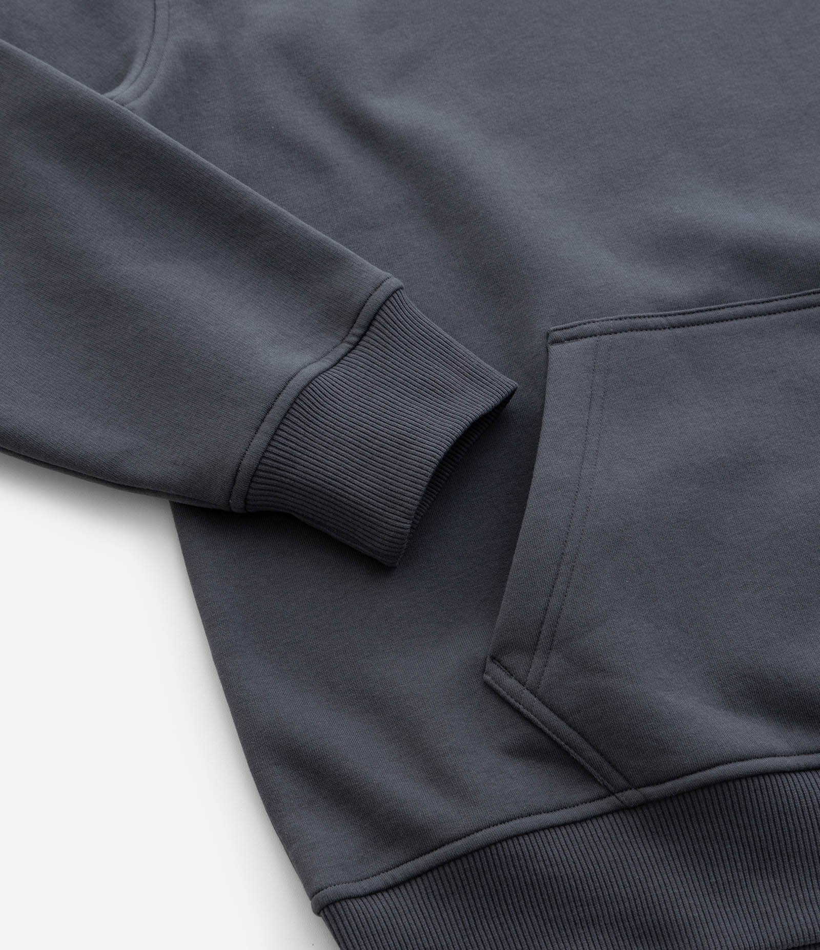 Casaco Comfort em Moletom com Felpa e Bolso Canguru Cinza 7