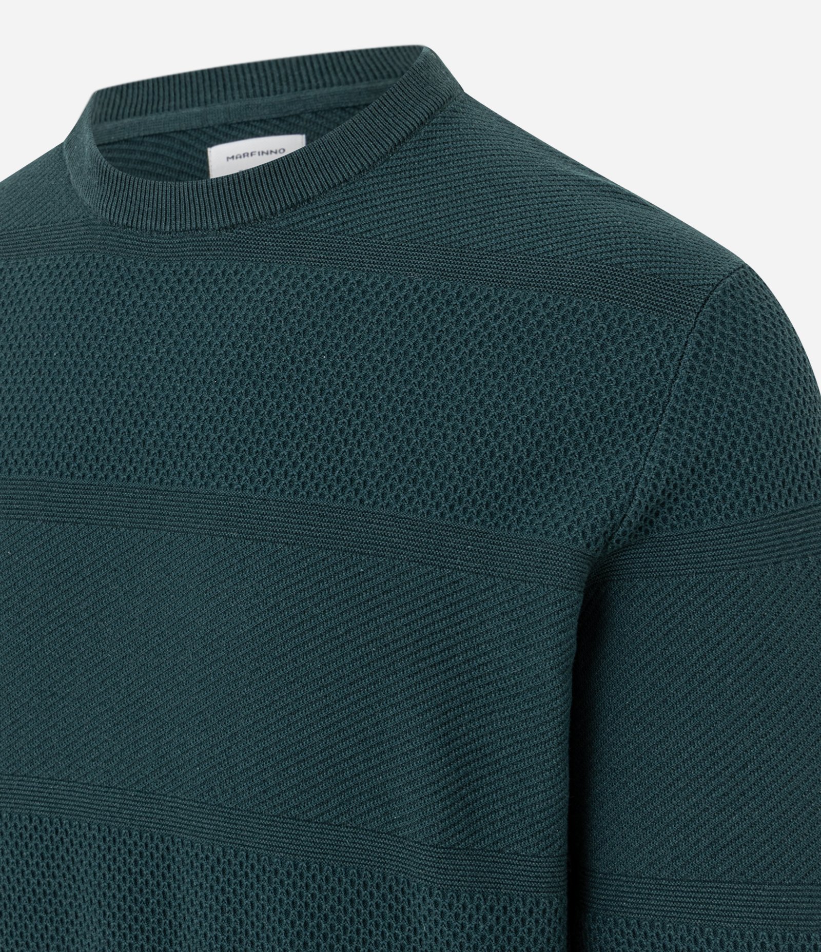 Casaco Comfort em Algodão Texturizado Verde 2