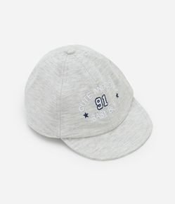 Boné Infantil com Lettering Baby Boy - Tam 0 a 12 meses