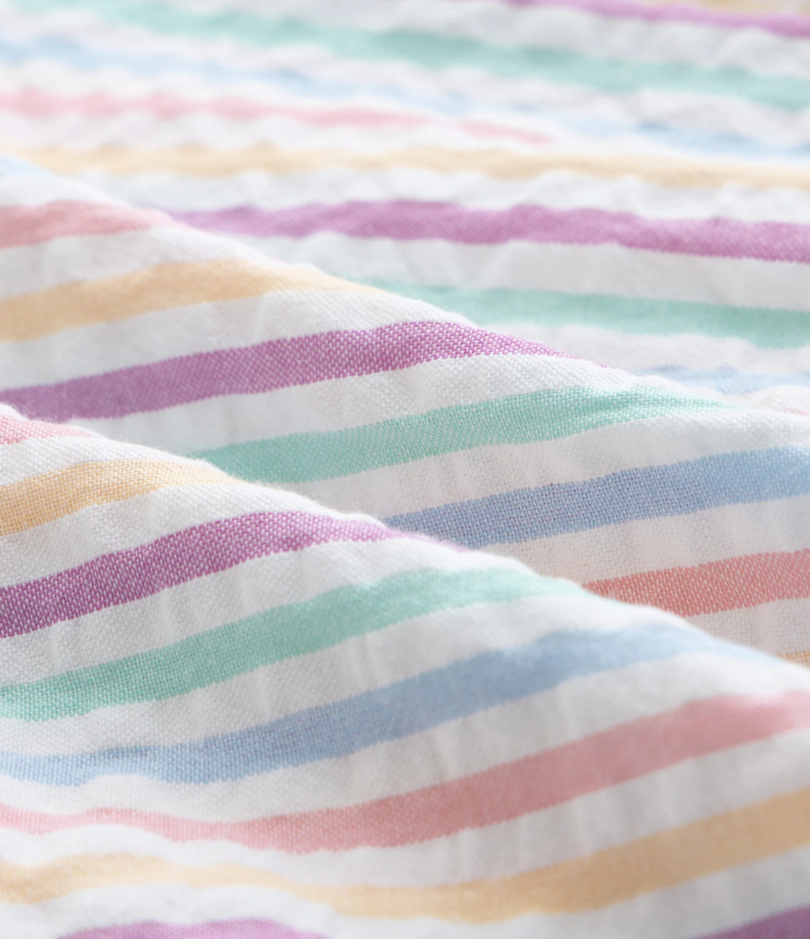 Vestido Infantil com Estampa de Listras com Calcinha e Faixa de Cabelo - Tam 3 a 18 meses Multicores 6