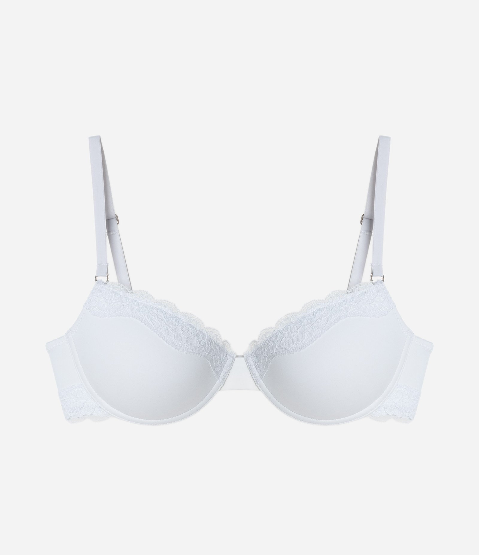 Sutia Push Up com Bojo em Microfibra Branco 4