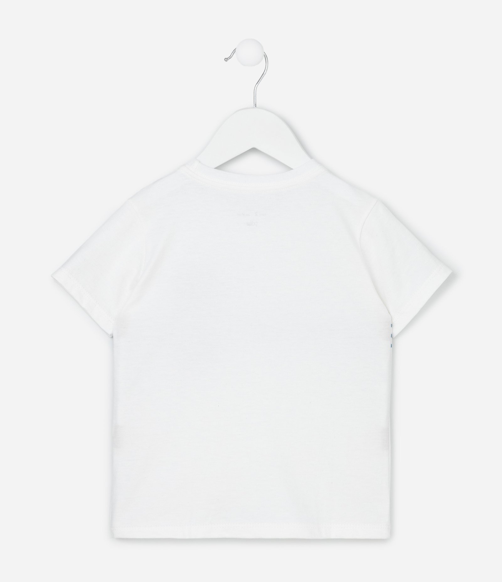 Camiseta Infantil com Estampa Surf Day - Tam 1 a 6 Anos Branco 3