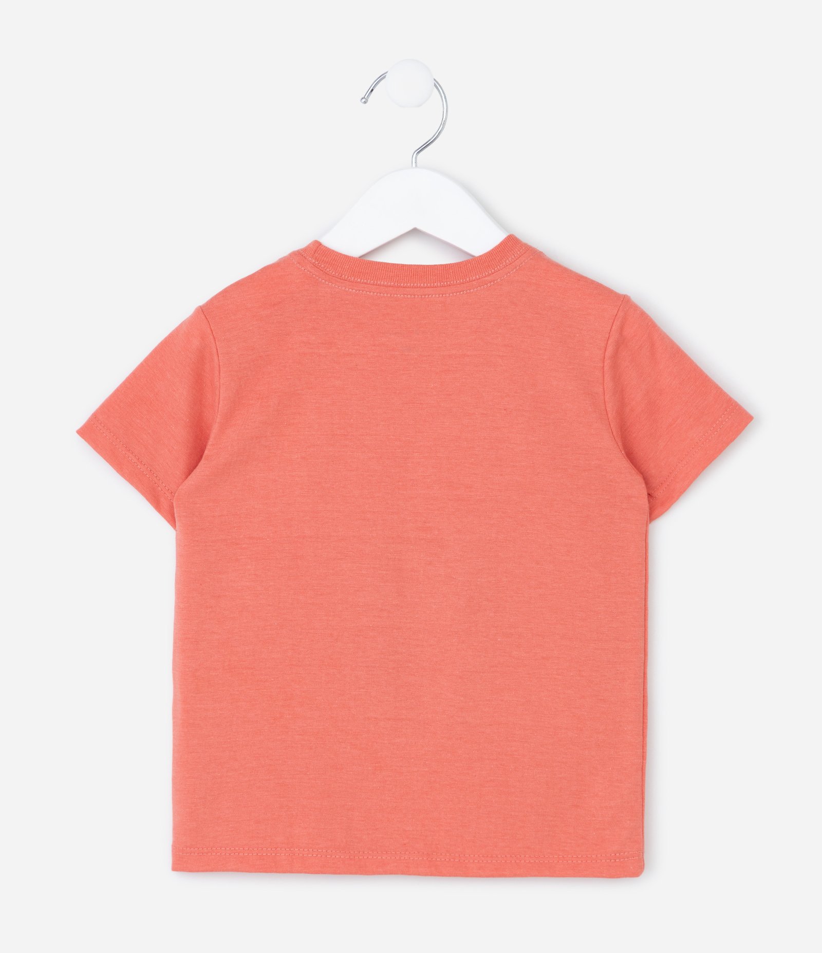 Camiseta Infantil com Estampa Pranchas - Tam 1 a 6 Anos Laranja 2