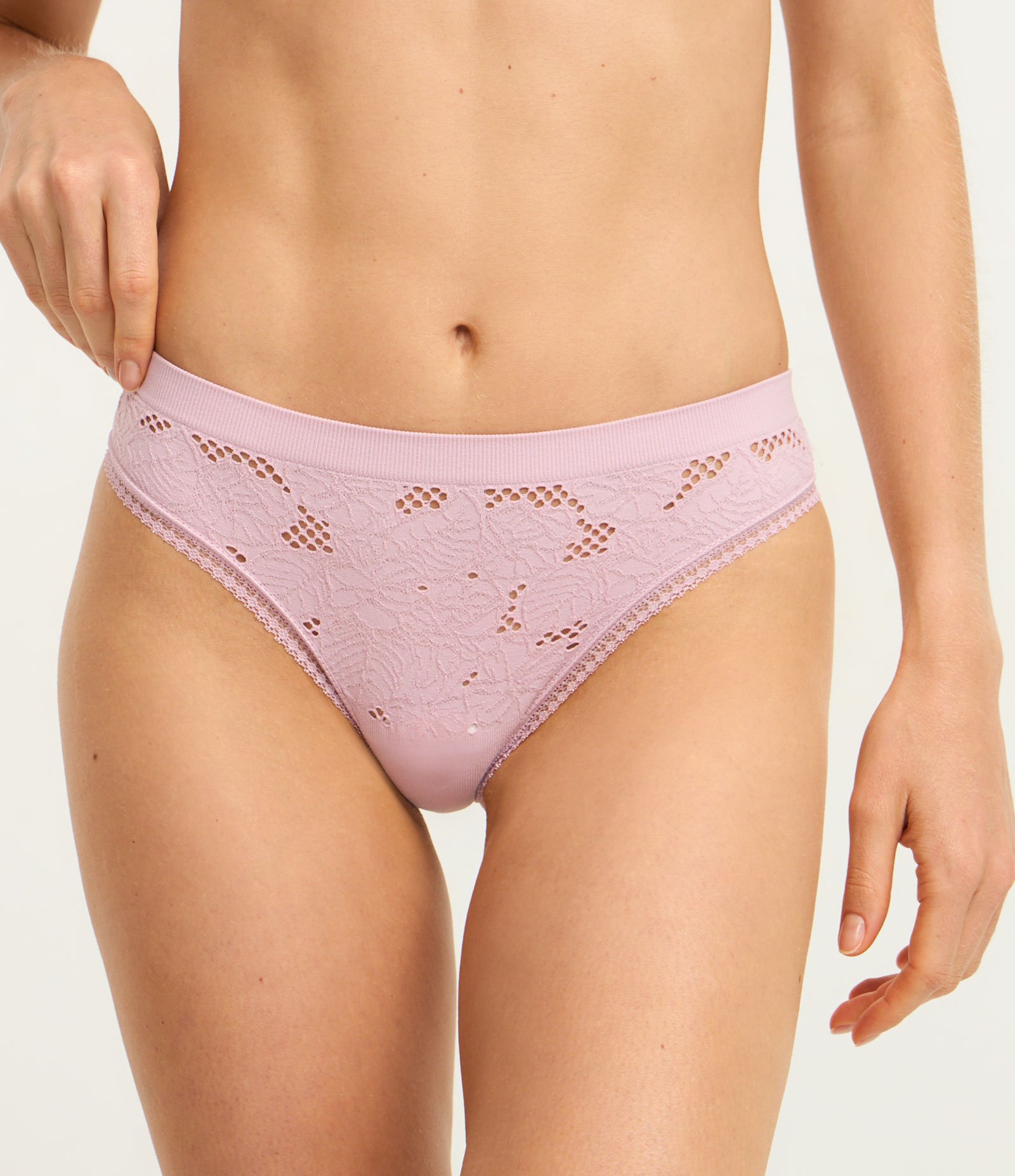 Kit 02 Calcinhas Biquini em Poliamida com Efeito Texturizado Anthracite 3