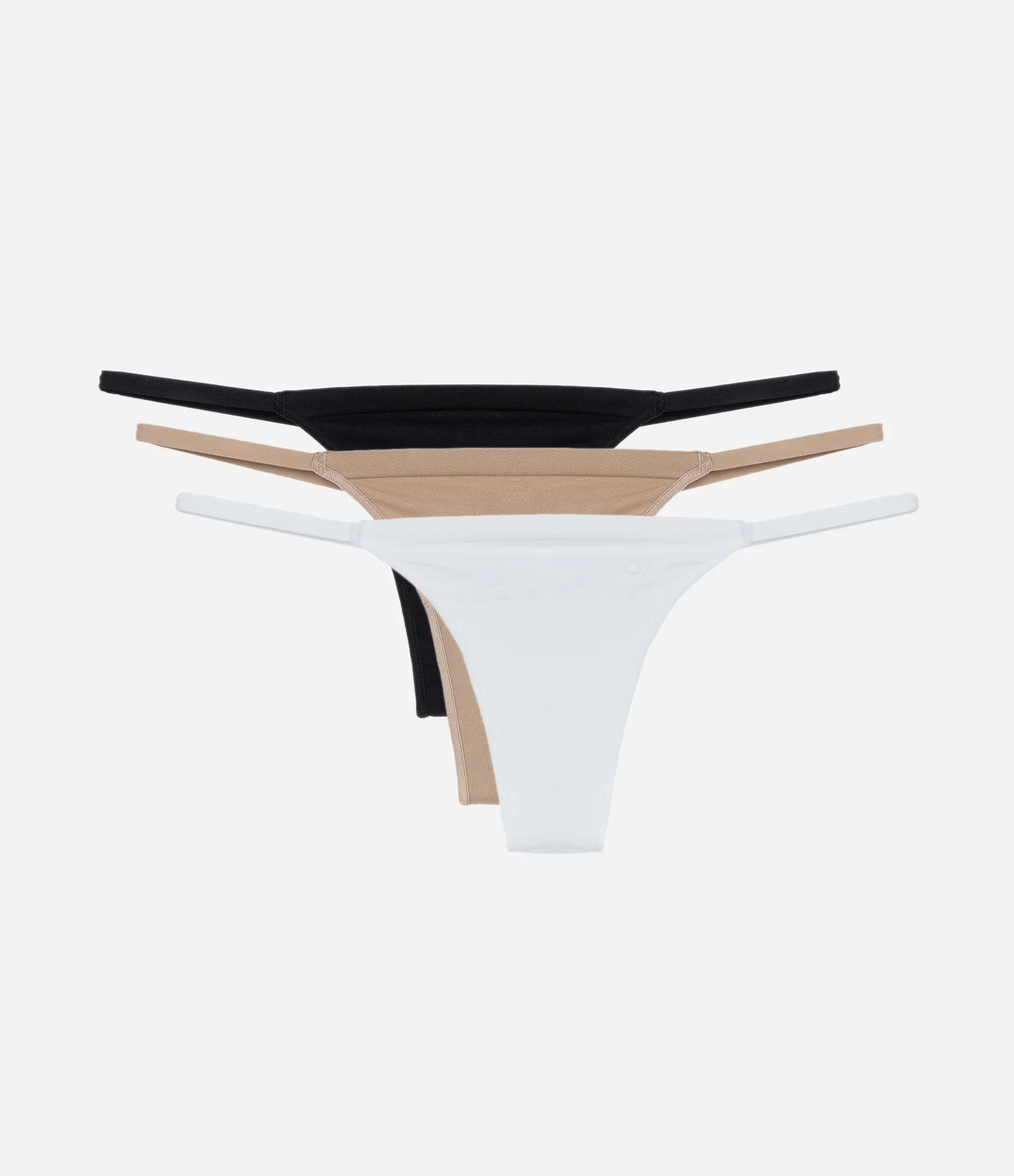 Kit 03 Calcinhas Básicas String Fio Sem Costura Multicores 1