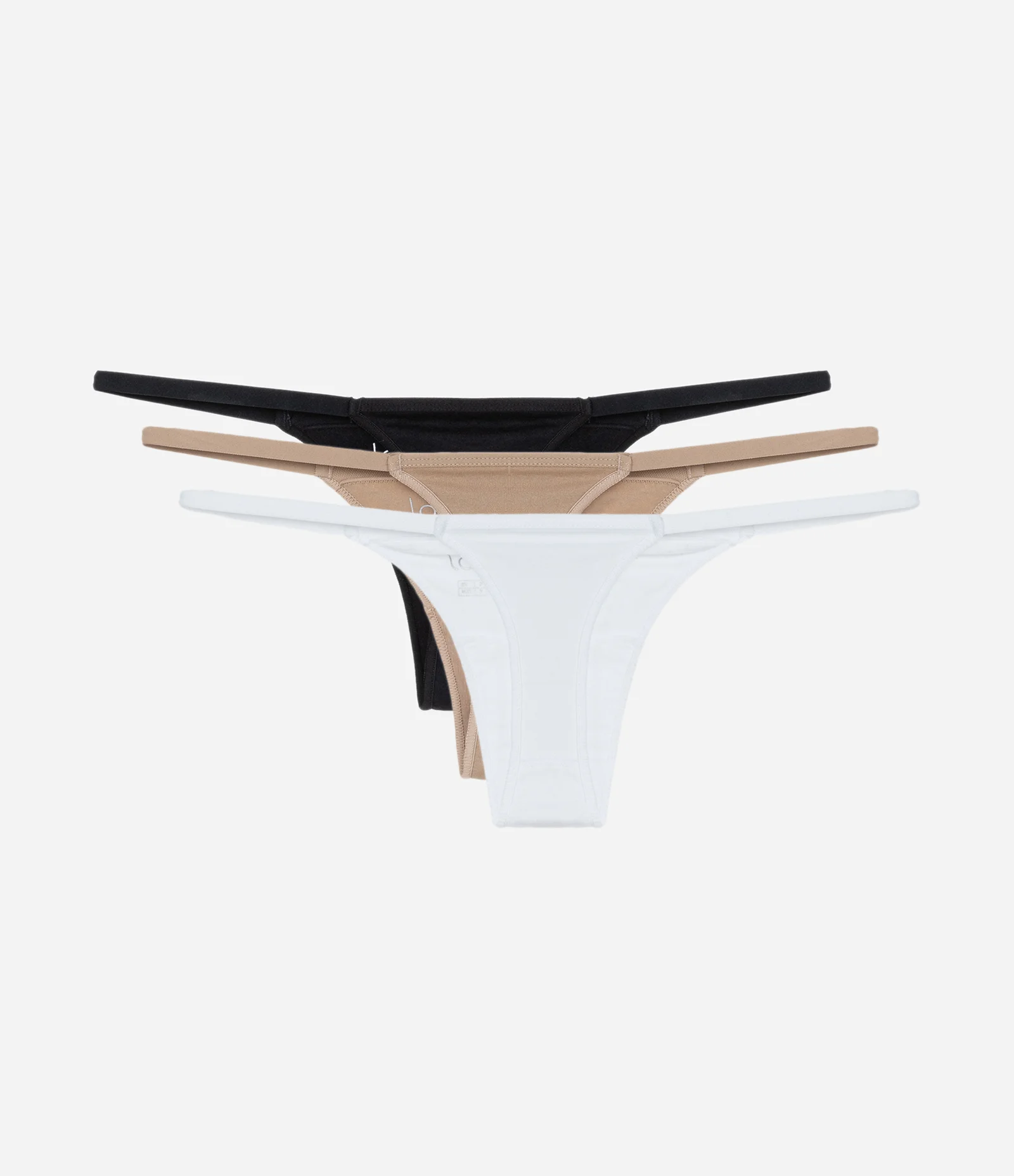 Kit 03 Calcinhas Básicas String Fio Sem Costura Multicores 2