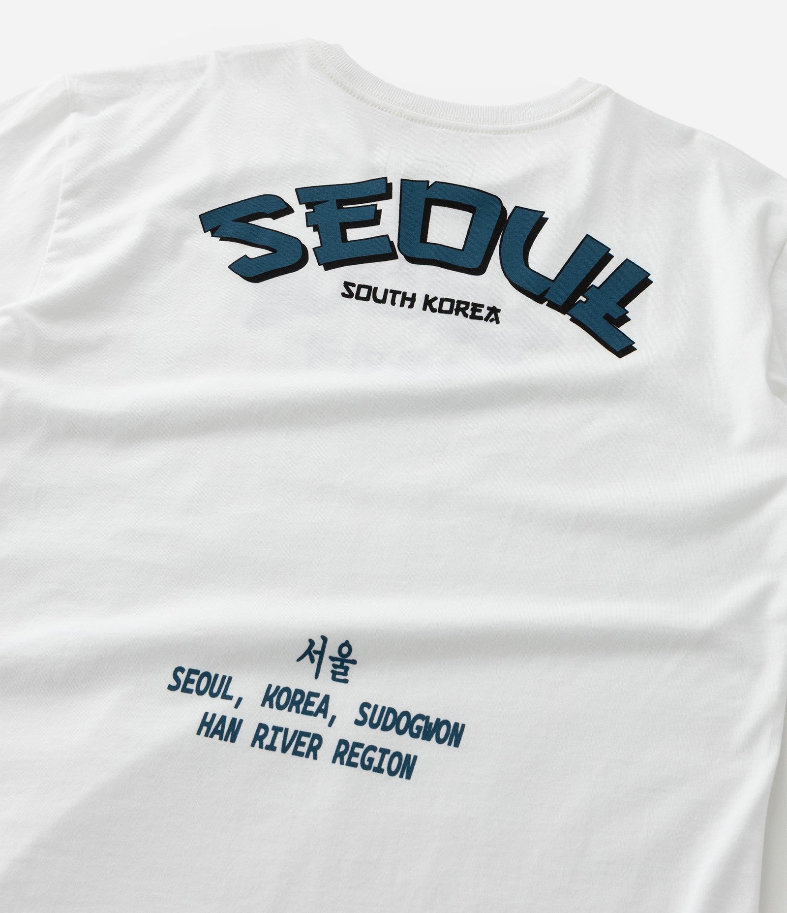 Camiseta Infantil com Lettering Seoul - Tam 5 a 14 Anos Branco 6