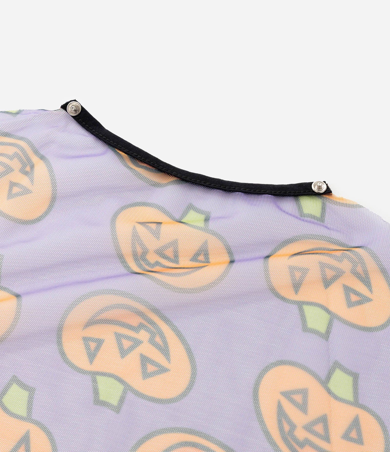 Camiseta Slim Infantil com Estampa Sky e Capa Halloween - Tam 1 a 6 Anos Preto 8