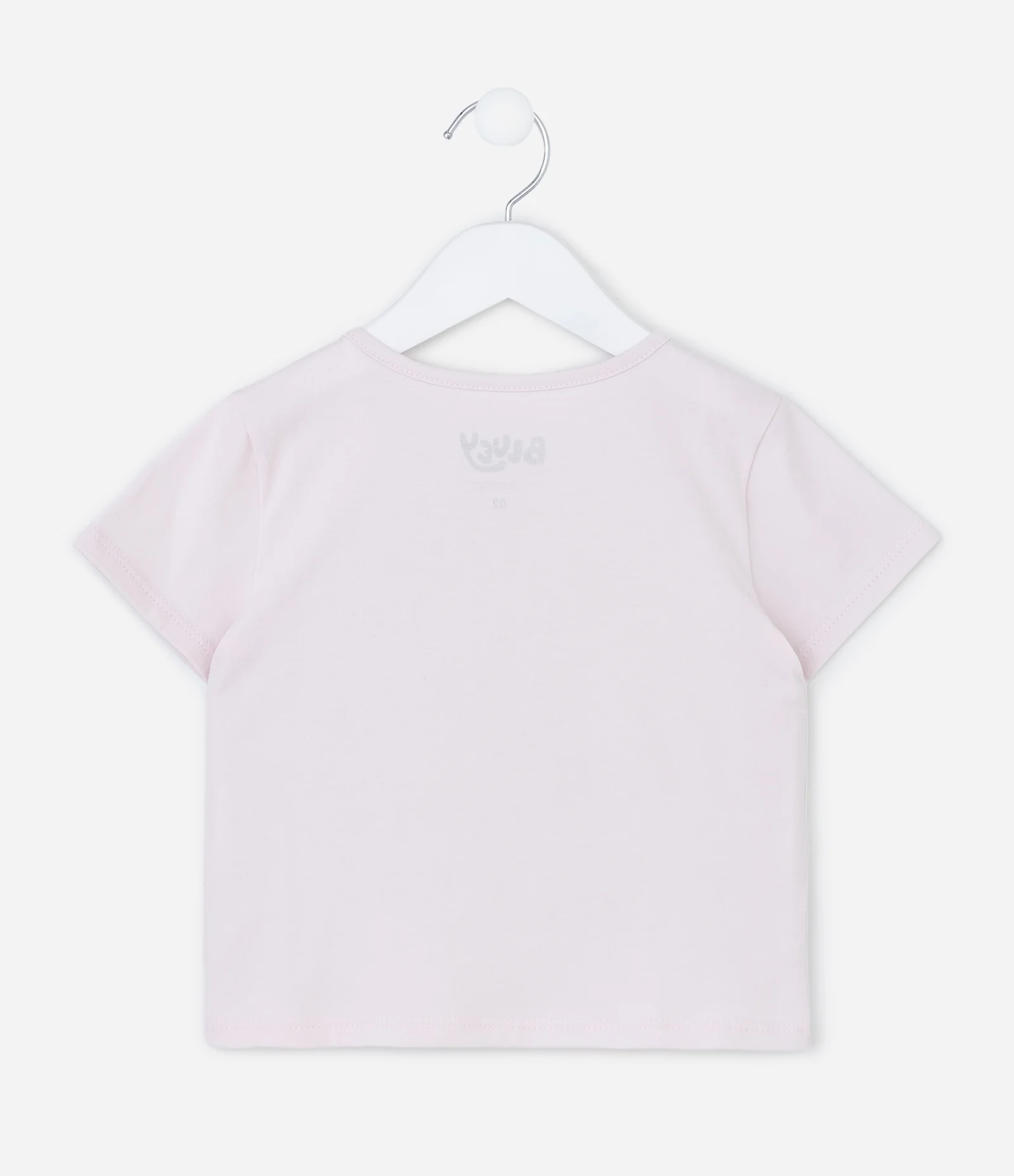 Camiseta Infantil com Estampa Bluey e Bingo Besties - Tam 1 a 6 anos Rosa 2