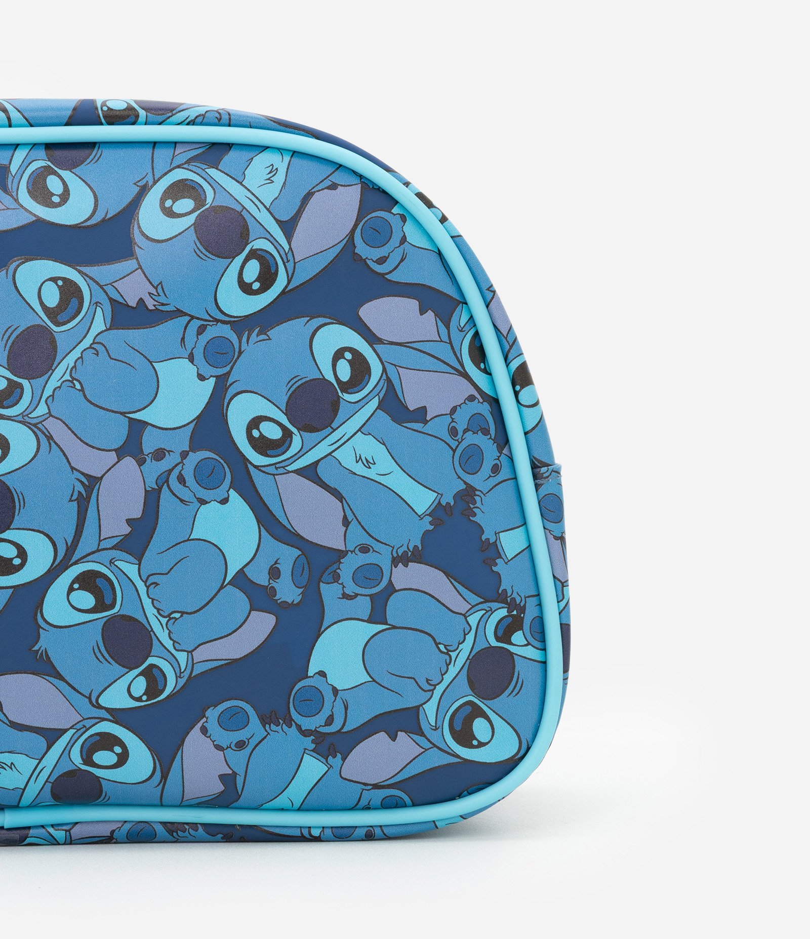 Necessaire Retangular Grande com Estampa Stitch Azul 4
