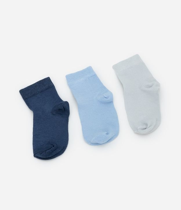 Cor: Azul/Cinza | Tamanho: 6-12M