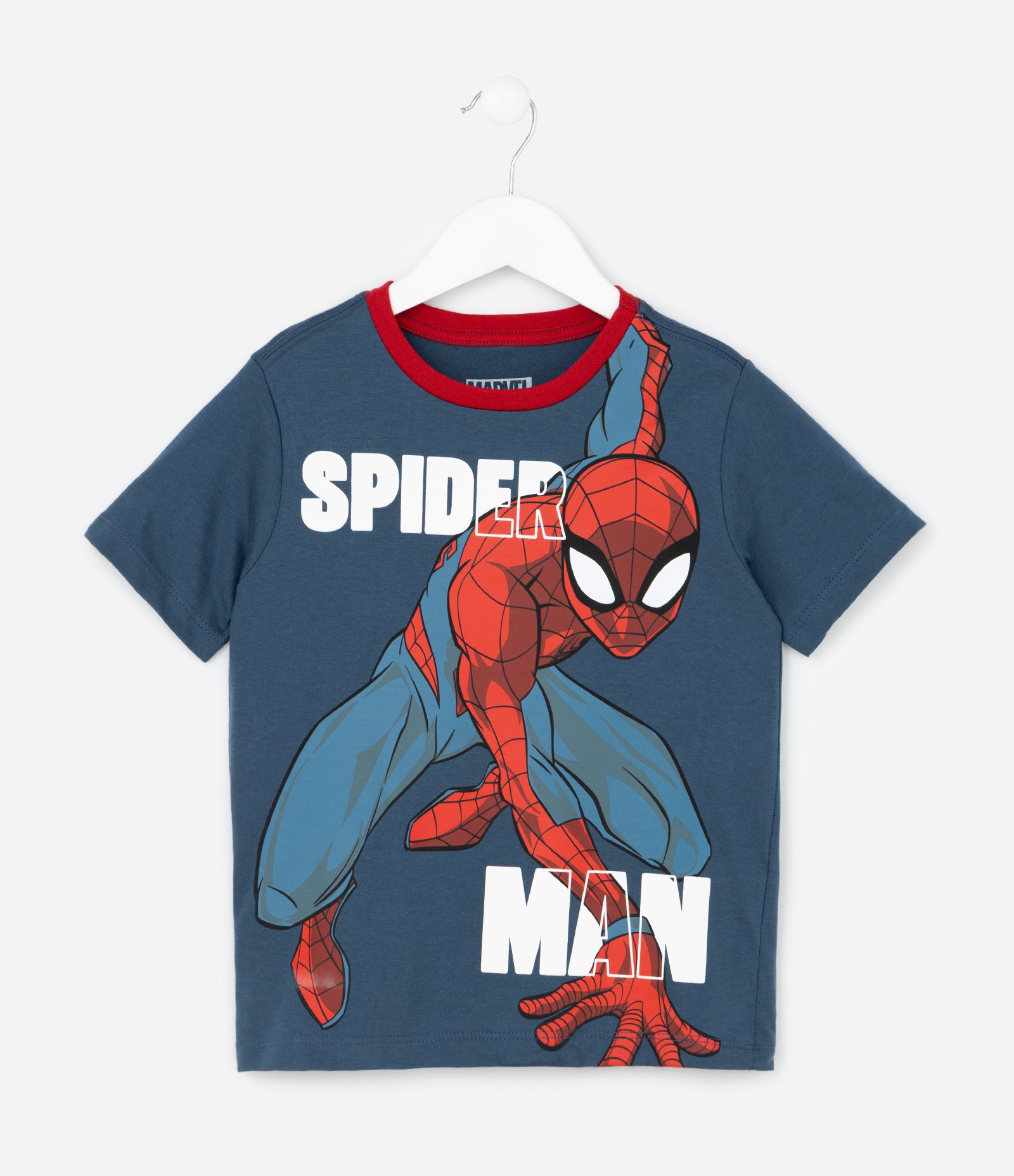 Pijama Infantil com Estampa Homem-Aranha - Tam 3 a 10 Anos Azul 2