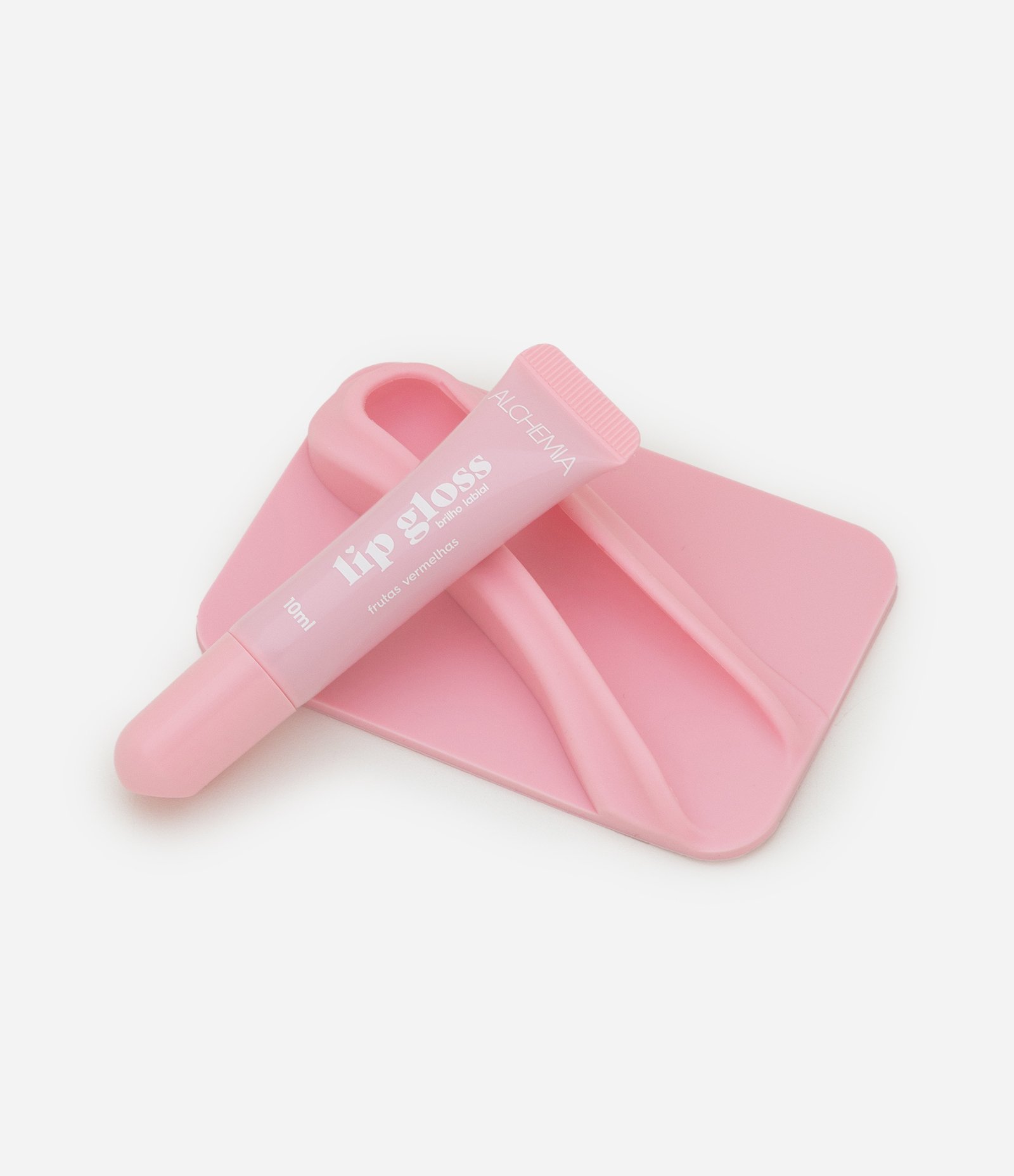 Lip Gloss com Porta Gloss Adesivo Sticker para Celular Alchemia Rosa 5
