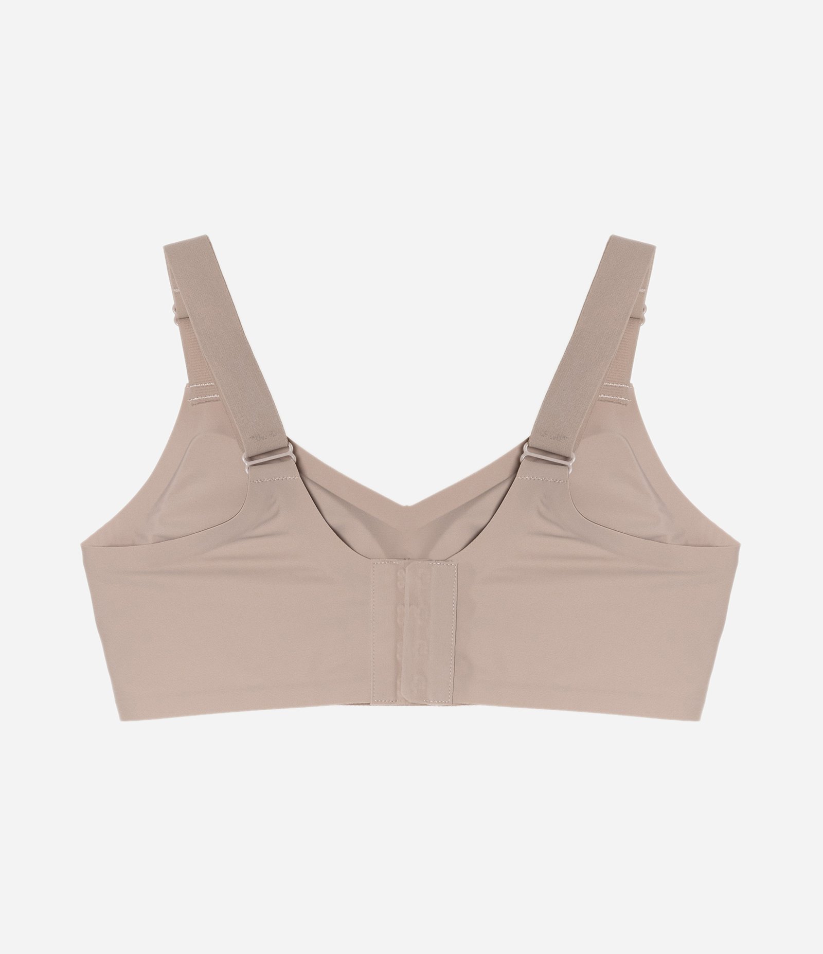 Sutiã Top Com Alça Larga Ajustável e Bojo Removível Bege 5