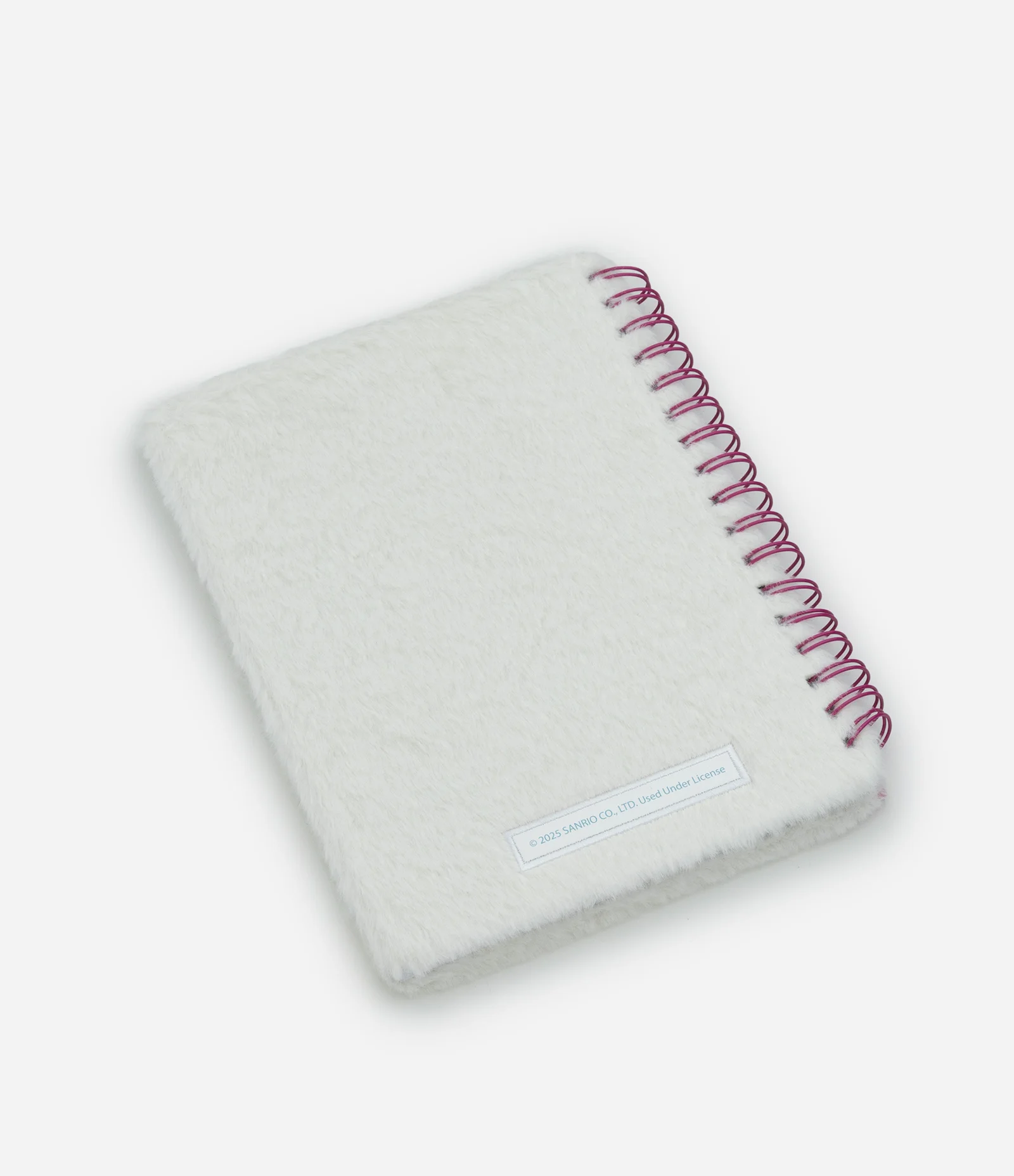 Caderno com Capa Felpuda e Estampa Hello Kitty Branco 2