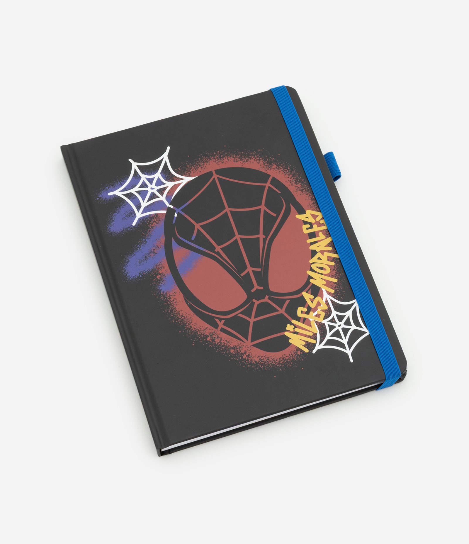 Caderno Pautado do Homem Aranha Preto 1