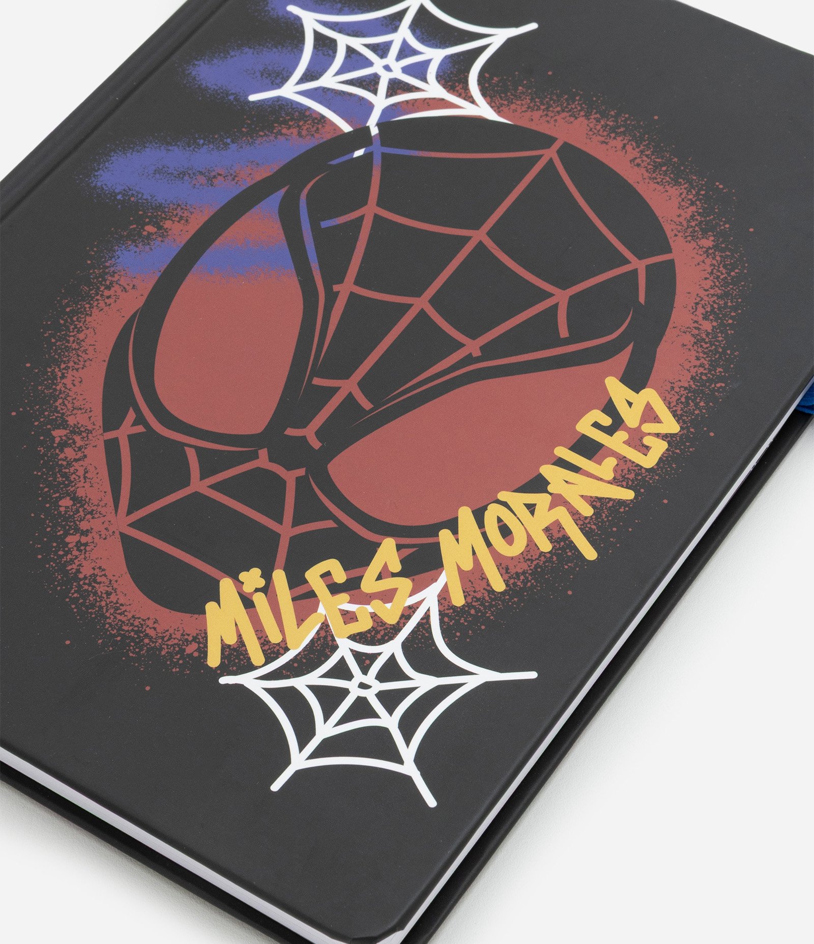 Caderno Pautado do Homem Aranha Preto 3