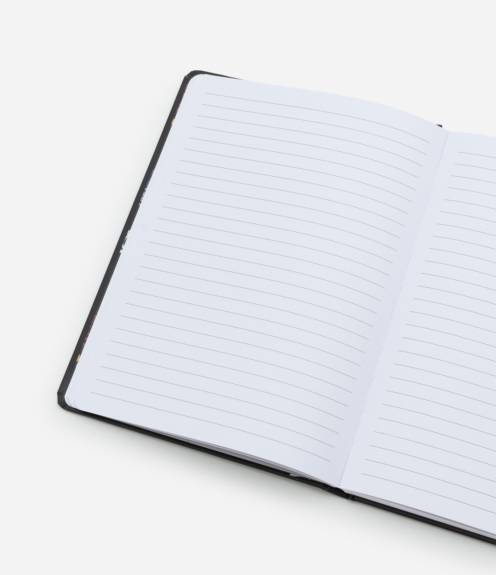 Caderno Pautado do Homem Aranha Preto 4