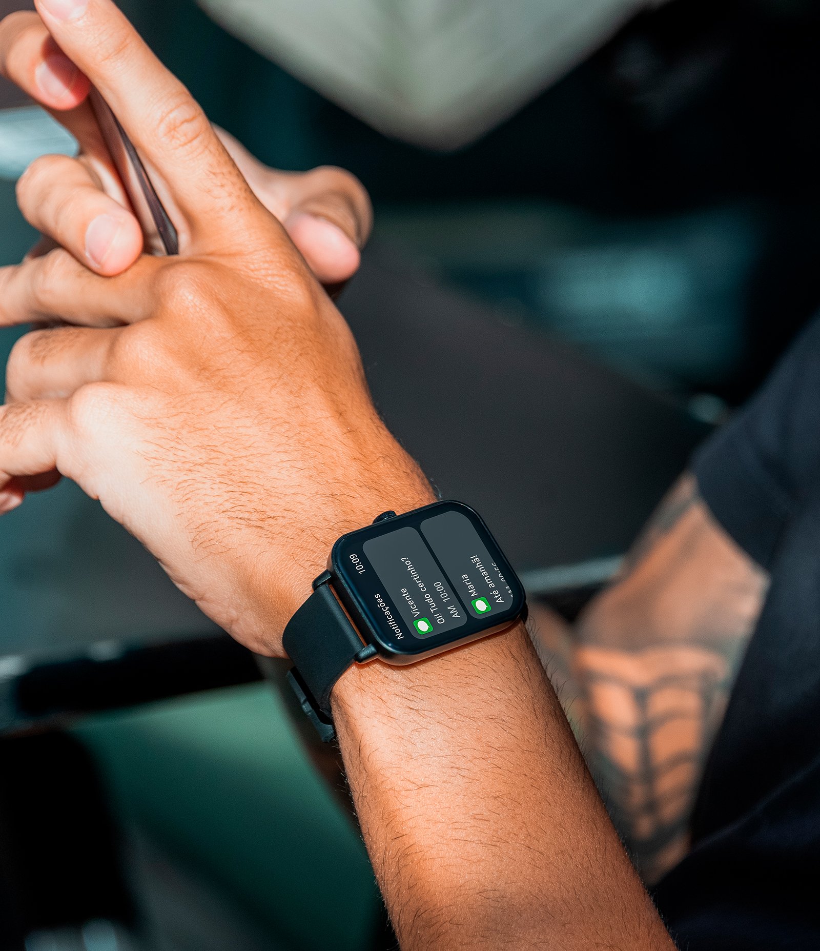 Relógio Smartwatch Unissex Condor Preto 3