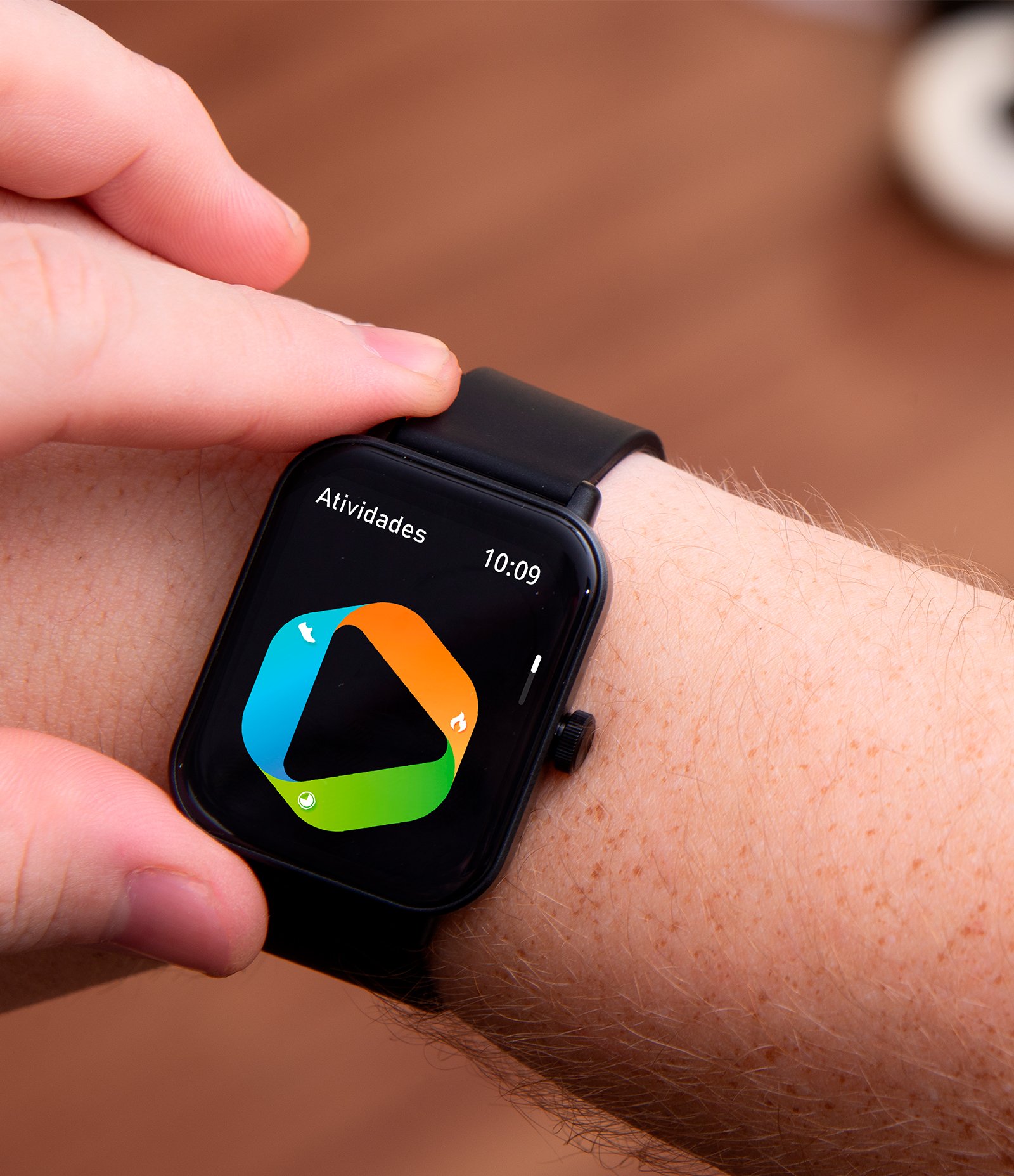 Relógio Smartwatch Unissex Condor Preto 7