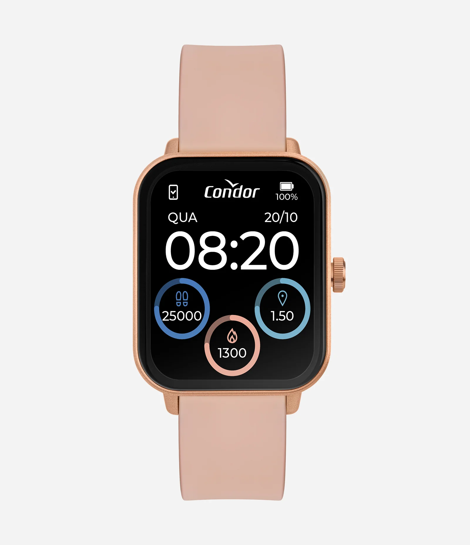 Relógio Smartwatch Feminino Condor Rosa 1