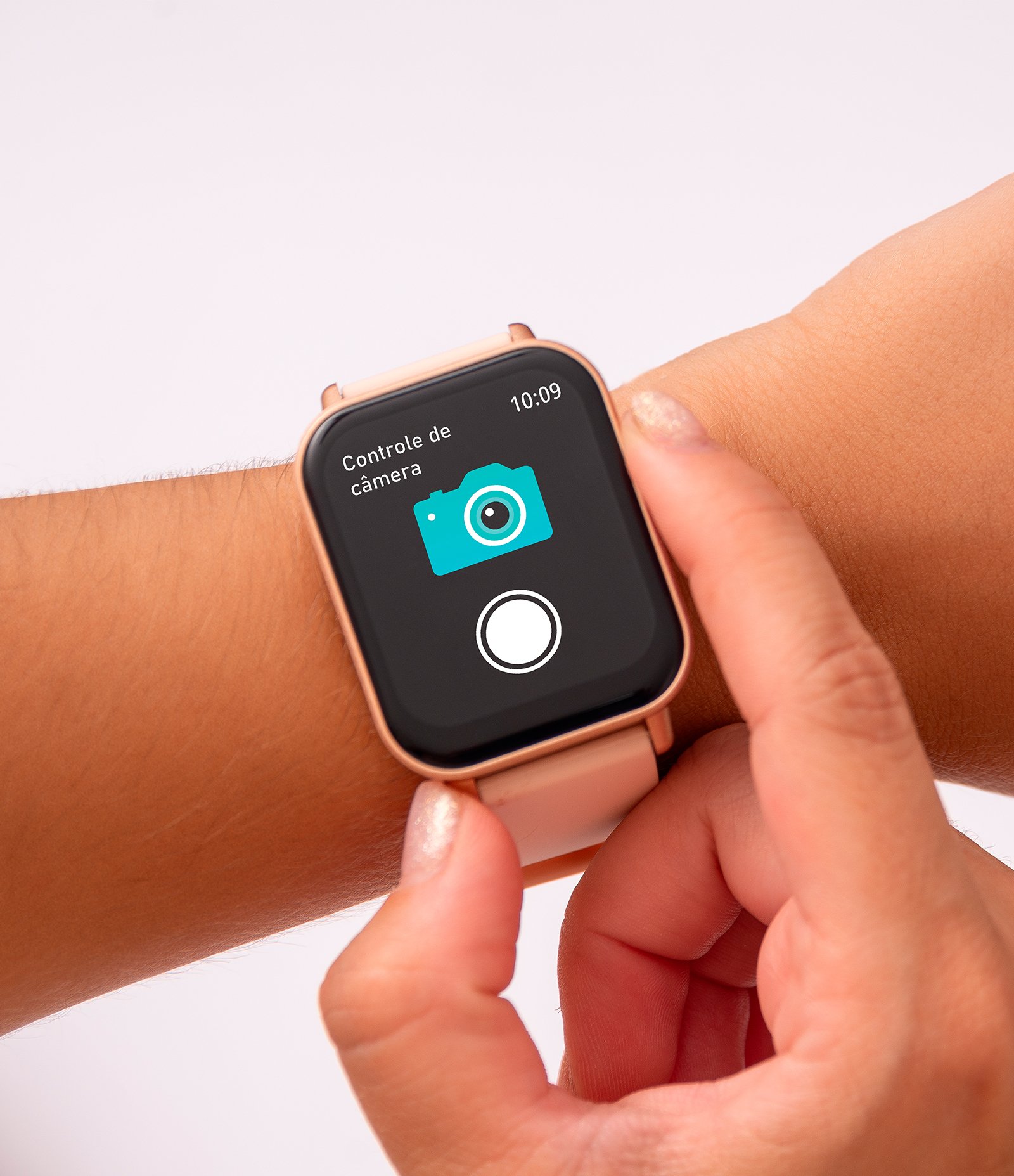 Relógio Smartwatch Feminino Condor Rosa 5