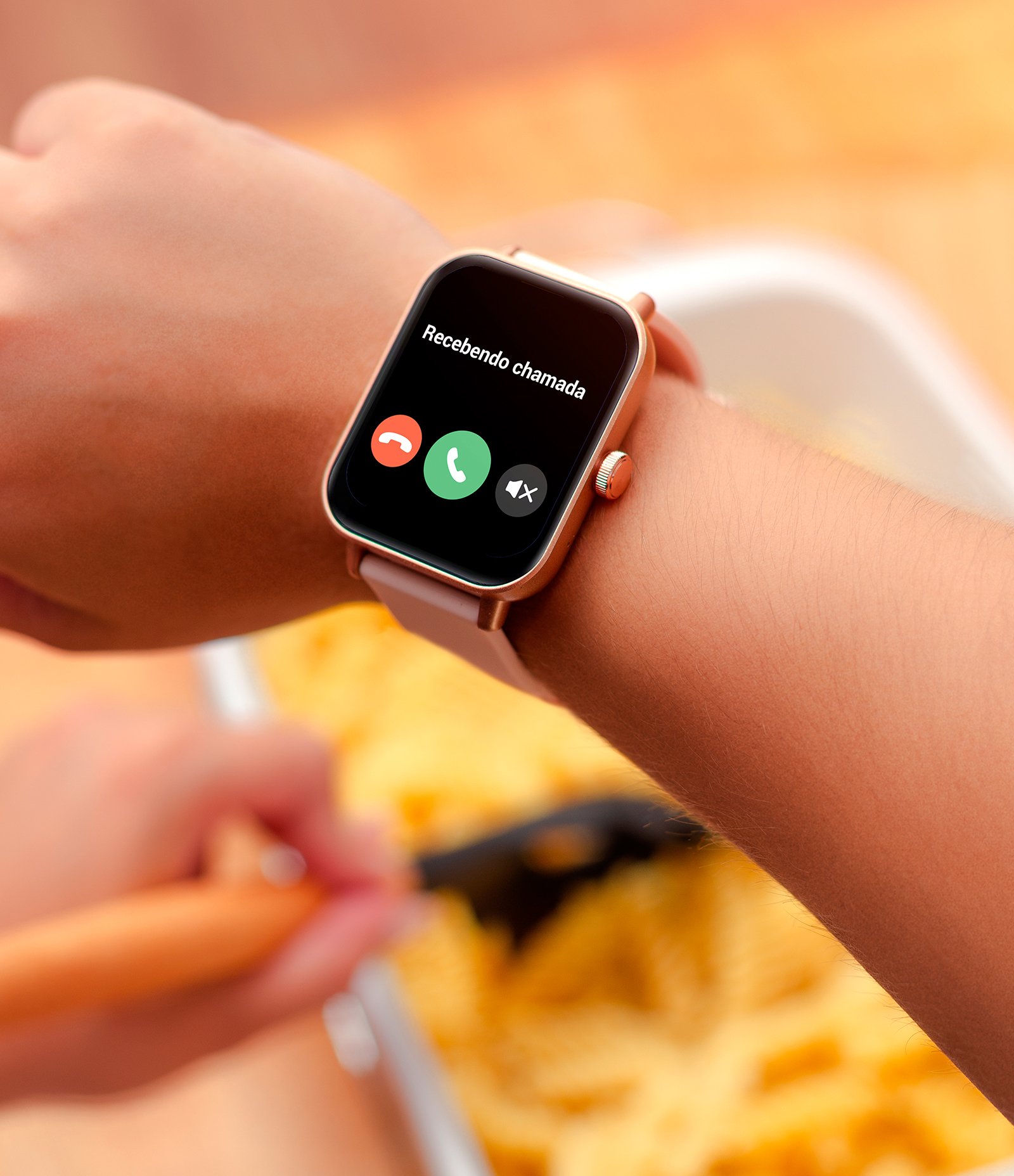 Relógio Smartwatch Feminino Condor Rosa 7