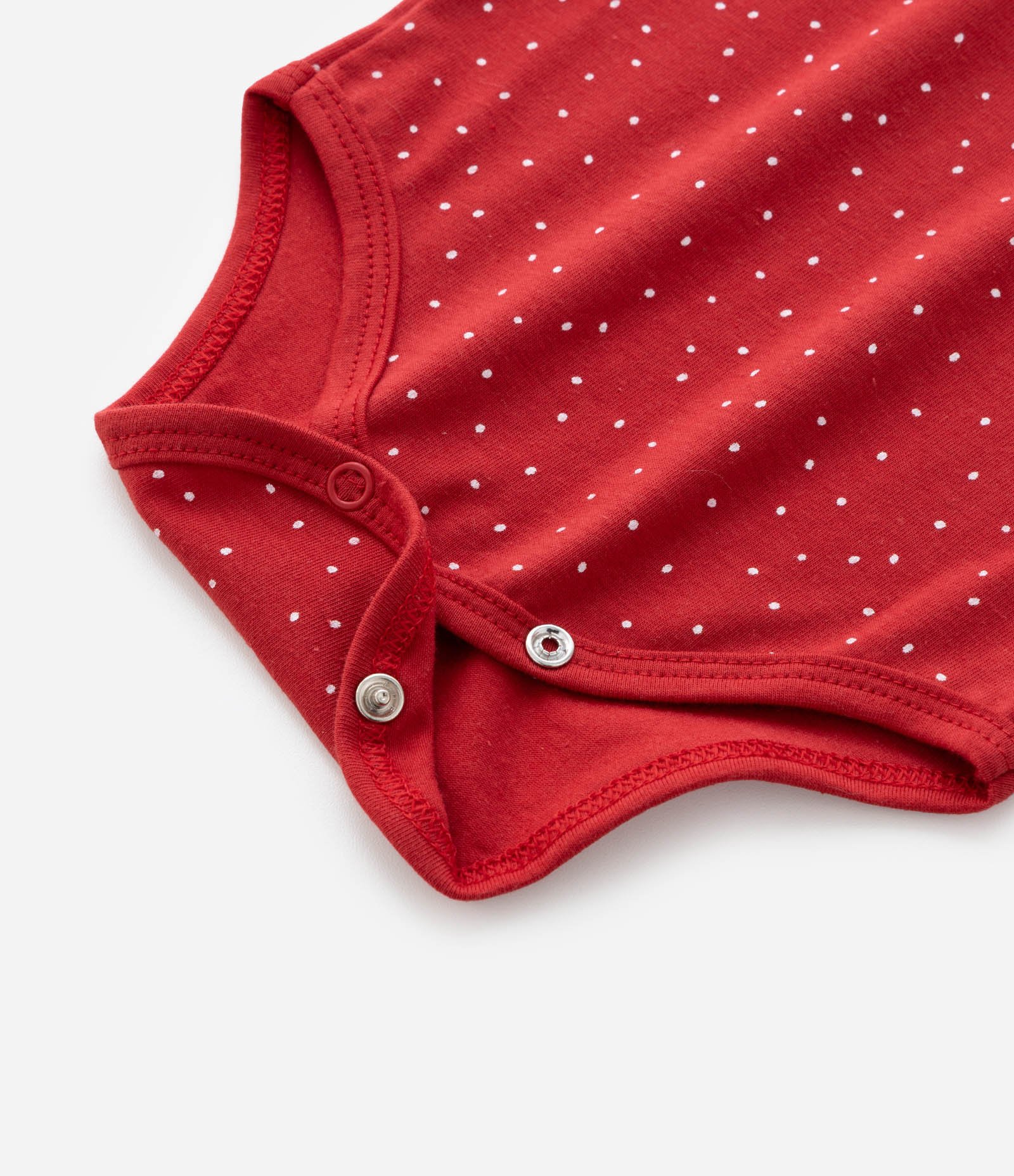 Body Infantil com Estampa Rena de Natal - Tam RN a 18 meses Vermelho 6