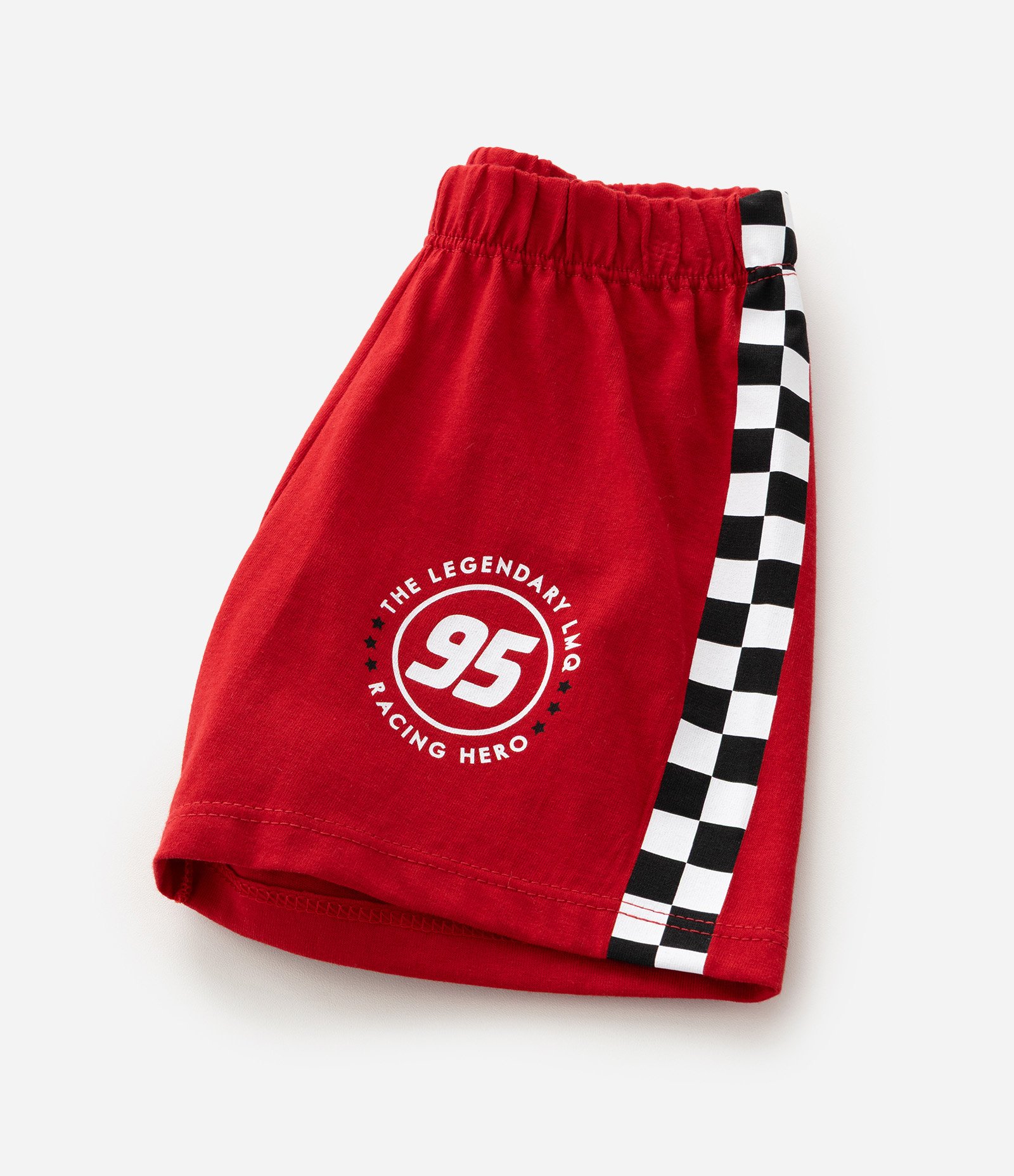 Pijama Infantil Curto com Estampa Carros  - Tam 2 a 6 Anos Vermelho 11