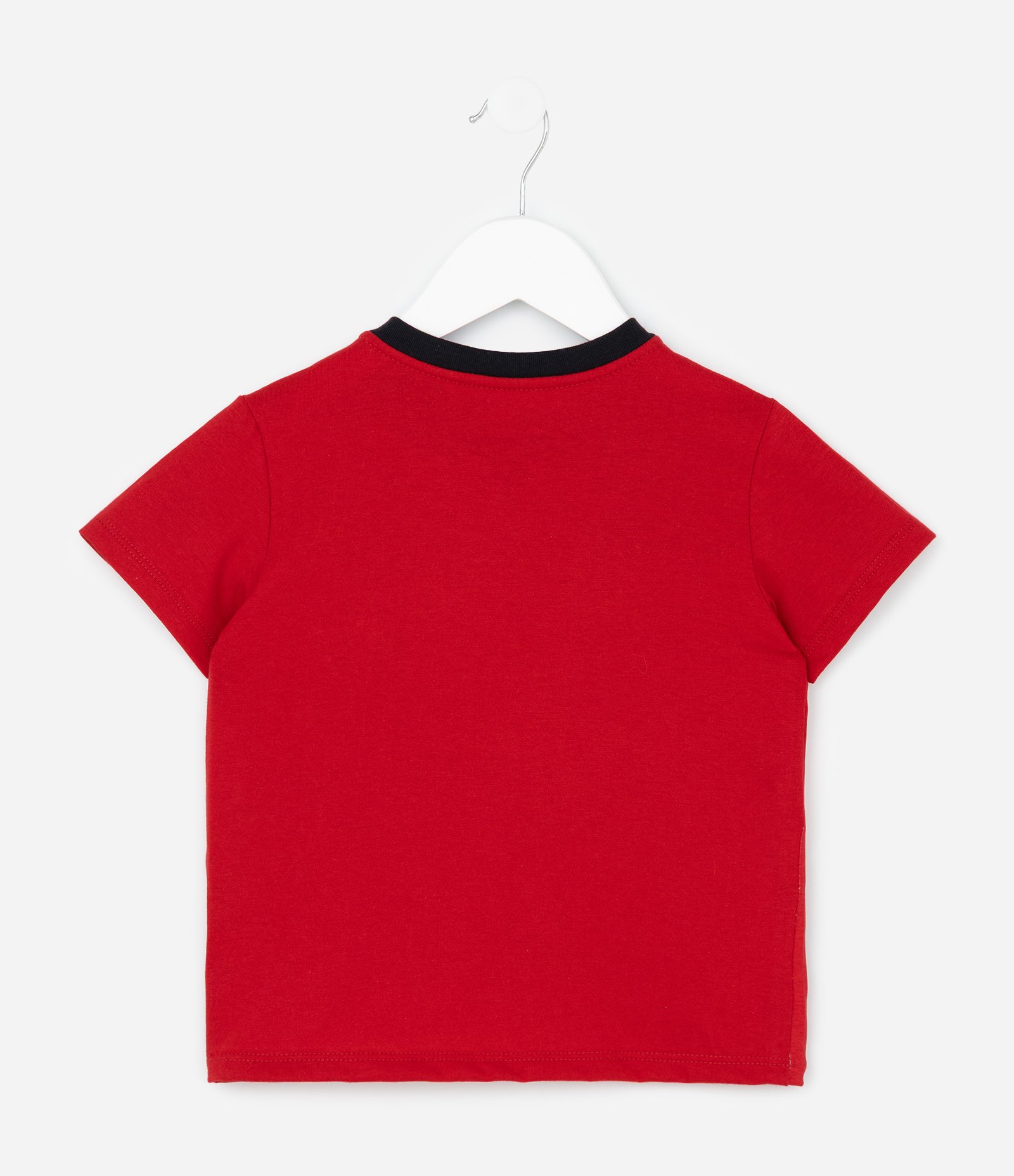 Pijama Infantil Curto com Estampa Carros  - Tam 2 a 6 Anos Vermelho 3